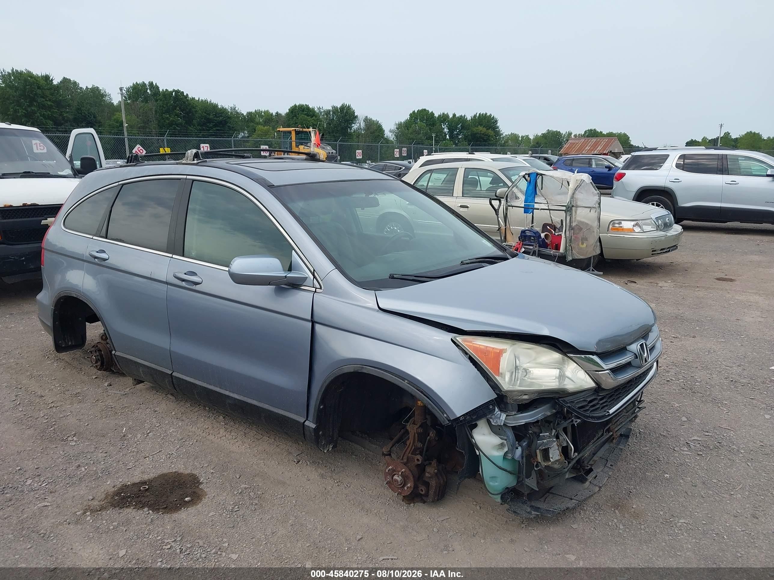 2010 Honda CR-V EX-L, VIN 5J6RE4H77AL020998 — Normal wear