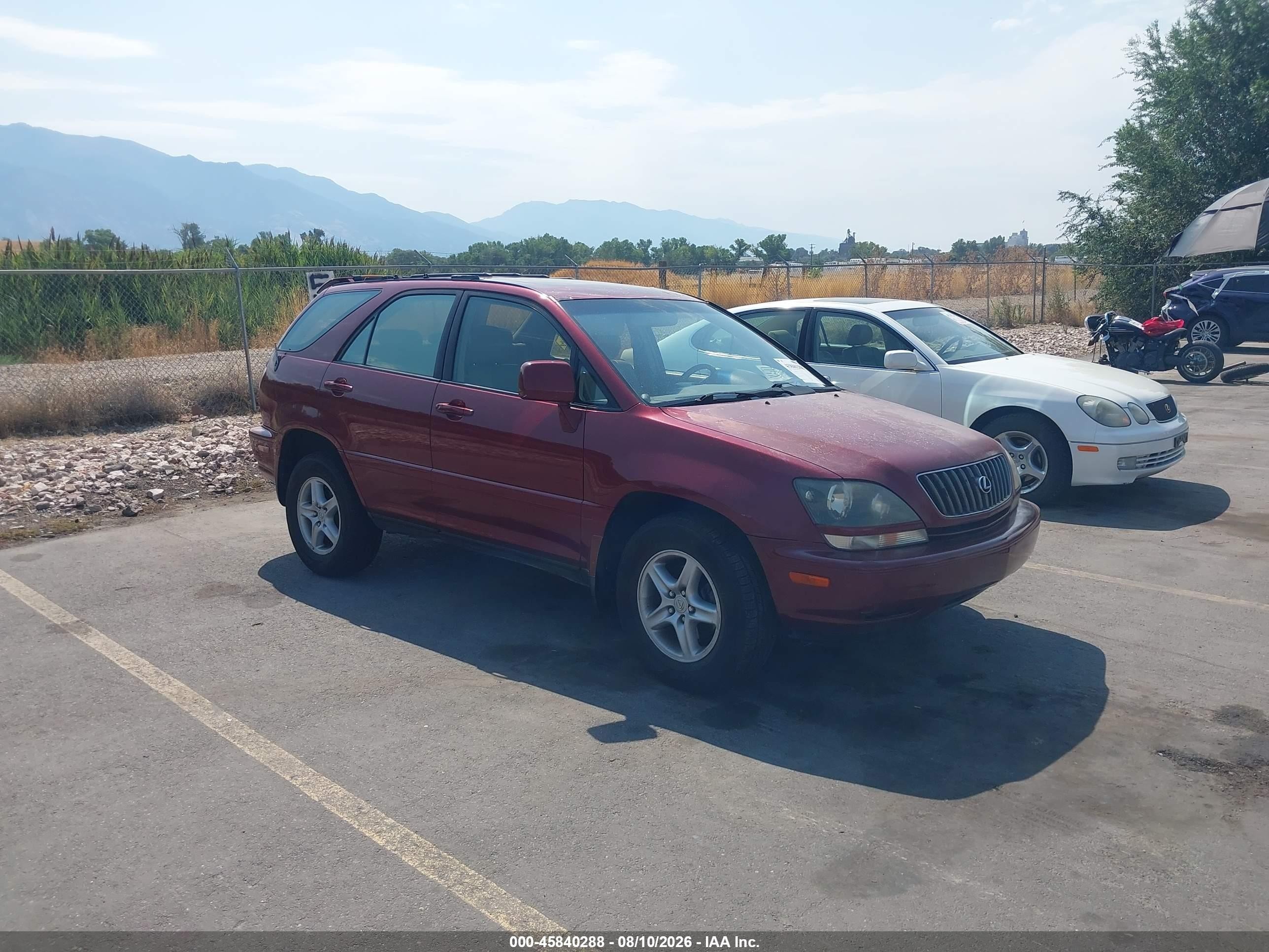 1999 Lexus RX 300, VIN JT6HF10UXX0027542 — All over