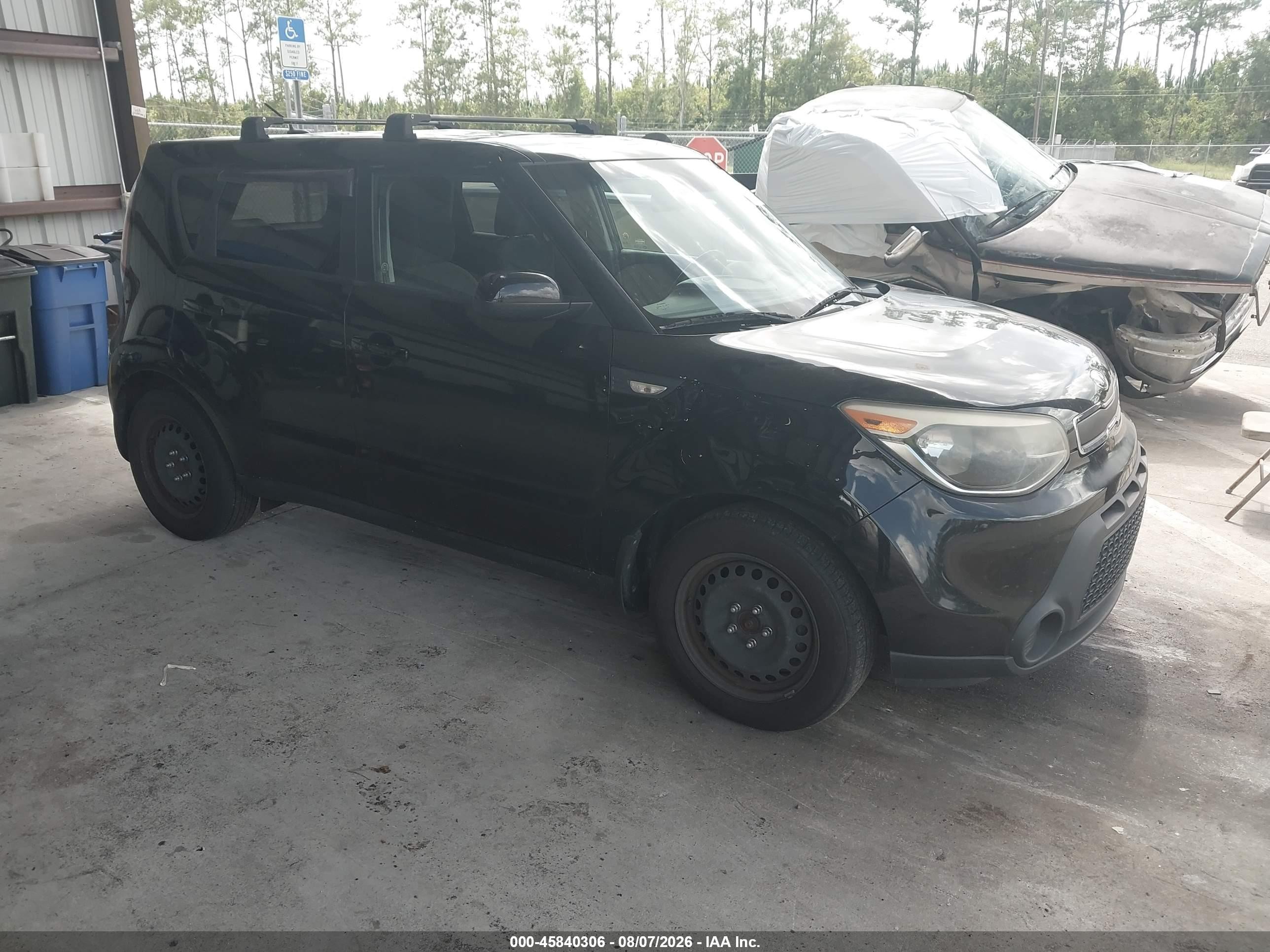 2014 Kia Soul, VIN KNDJN2A24E7055499 — Normal wear