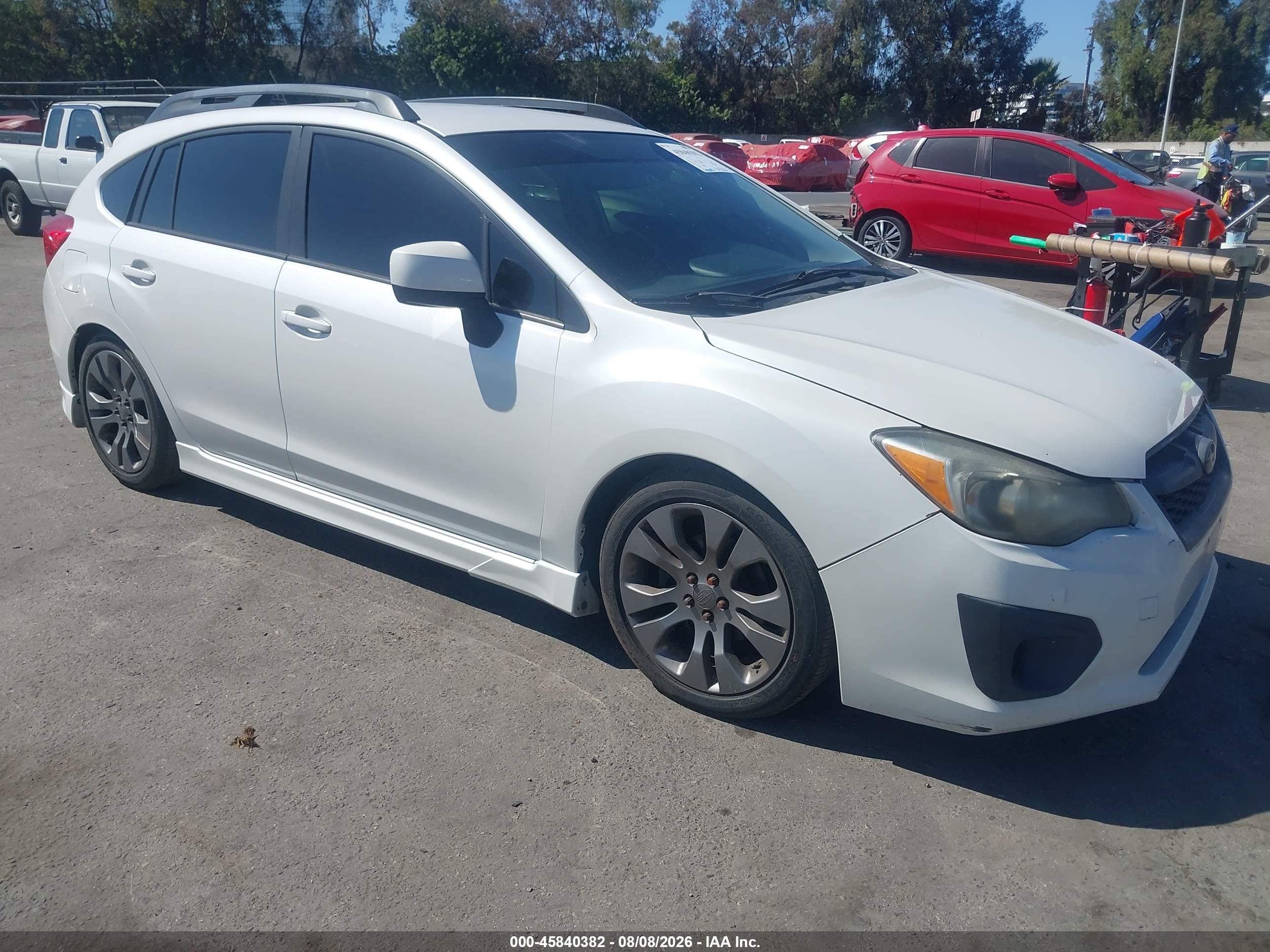2014 Subaru Impreza Special Sports Premium, VIN JF1GPAL60E8256525 — Normal wear