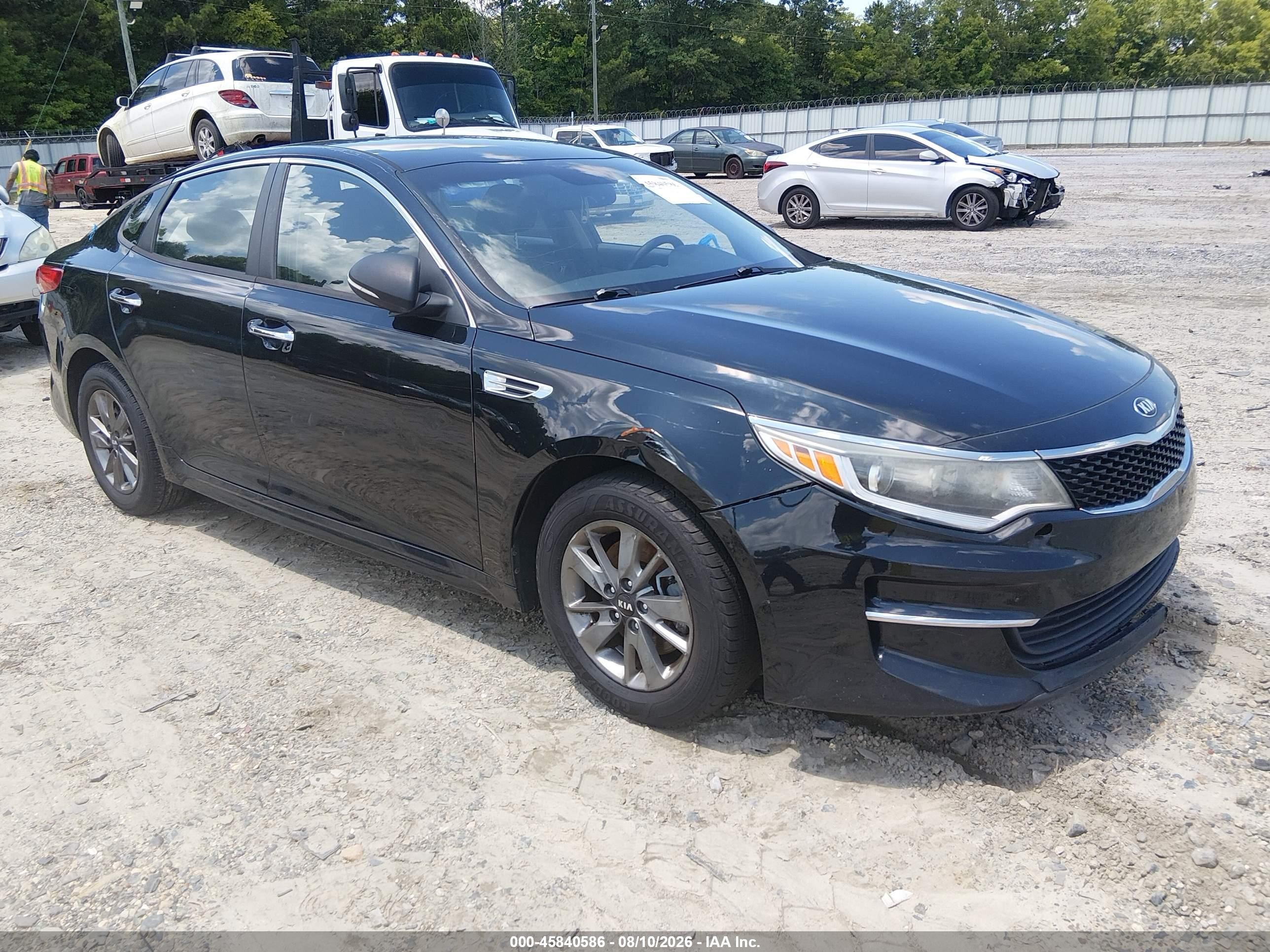 2016 Kia Optima LX Turbo, VIN 5XXGT4L19GG054455 — All over