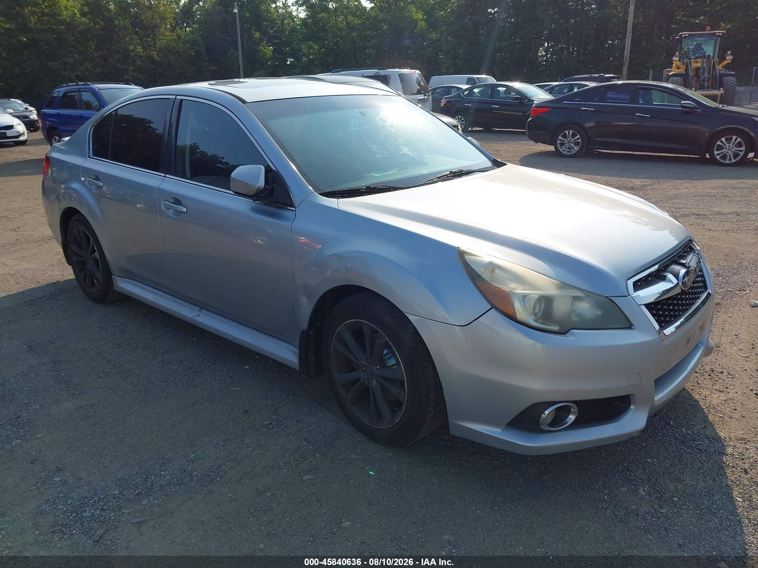 2013 Subaru Legacy Limited, VIN 4S3BMCK61D3002926 — Normal wear
