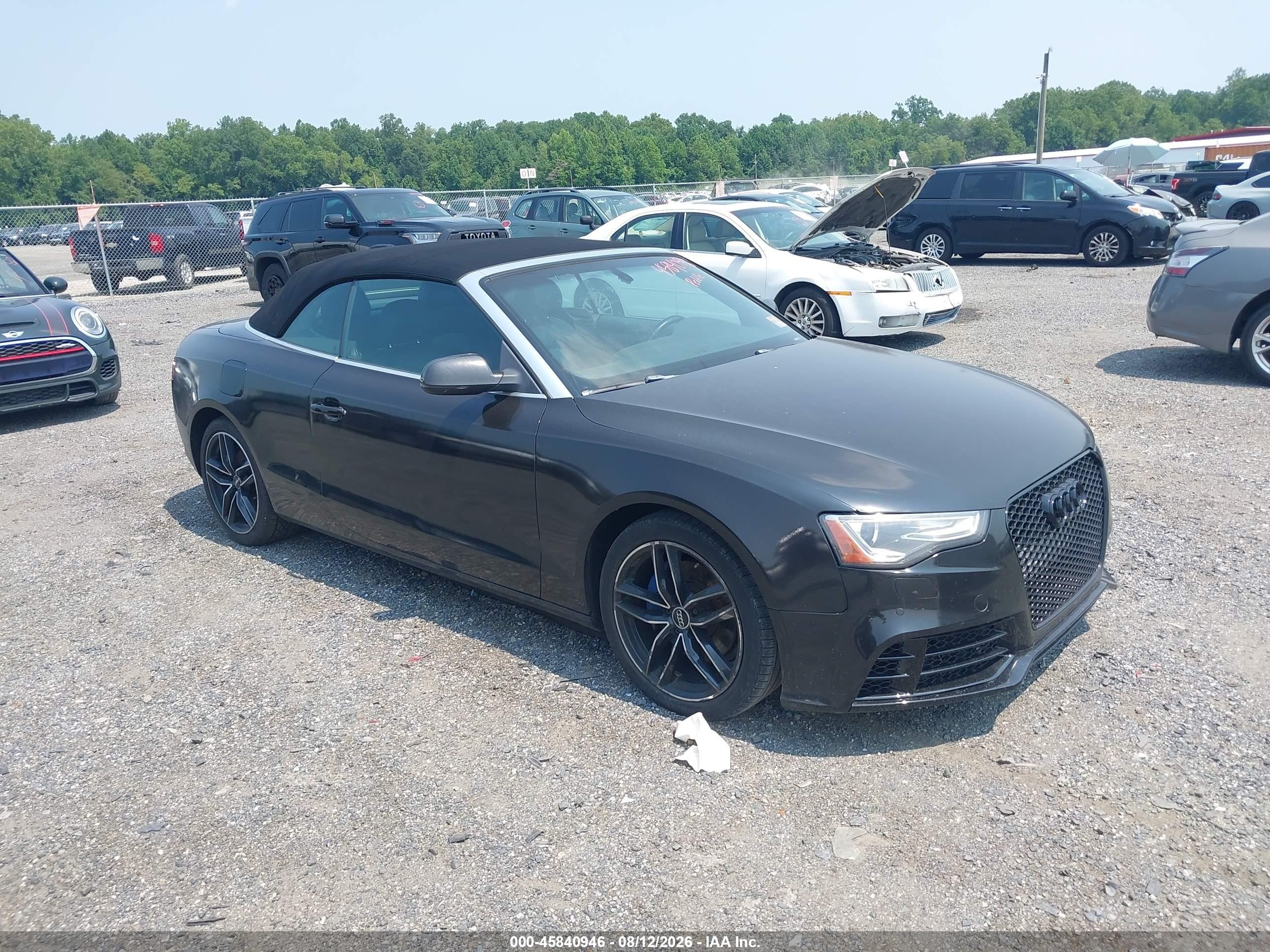 2014 Audi A5 Premium, VIN WAUCFAFH2EN007294 — Normal wear