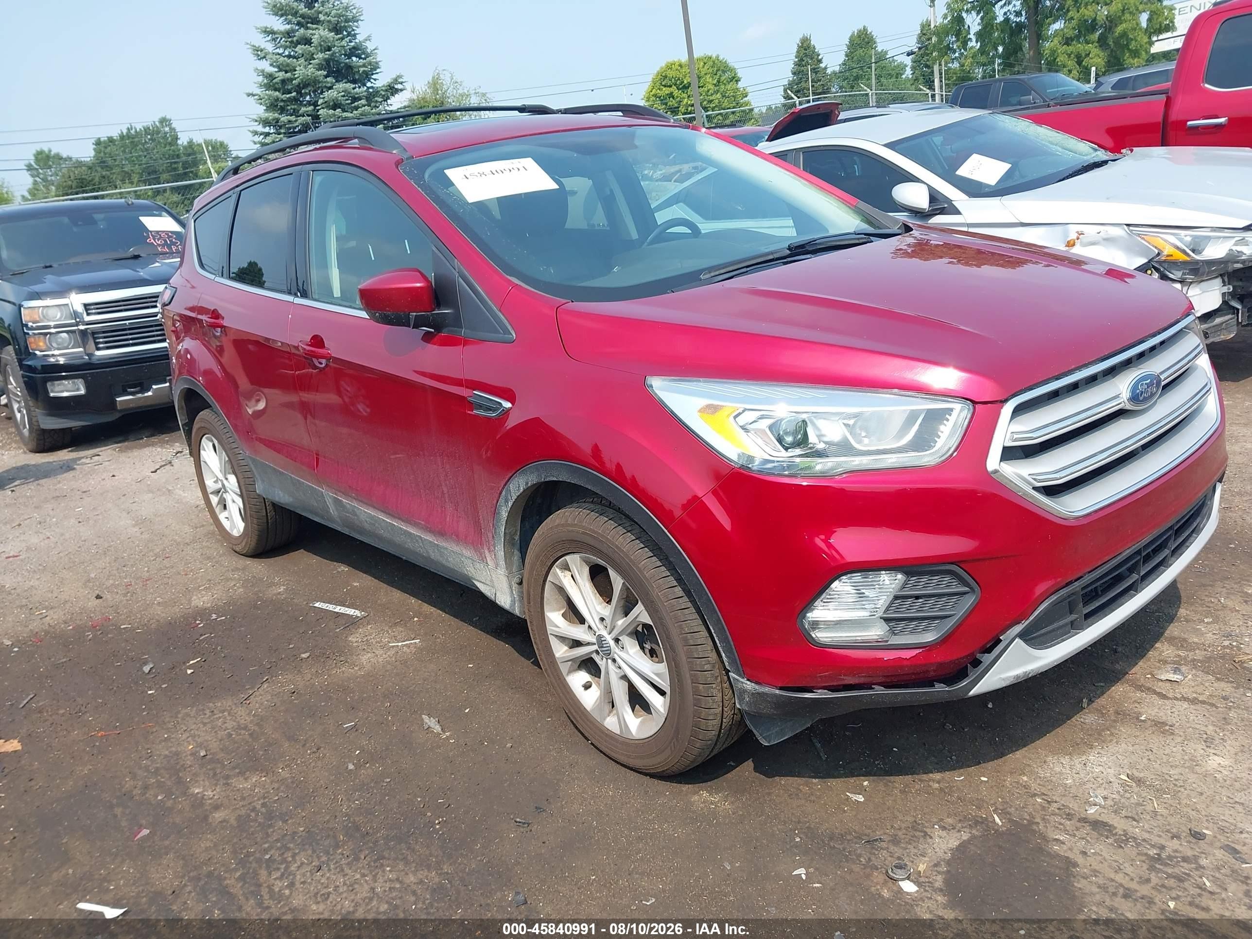 2018 Ford Escape SEL, VIN 1FMCU9HD6JUC21198 — Normal wear