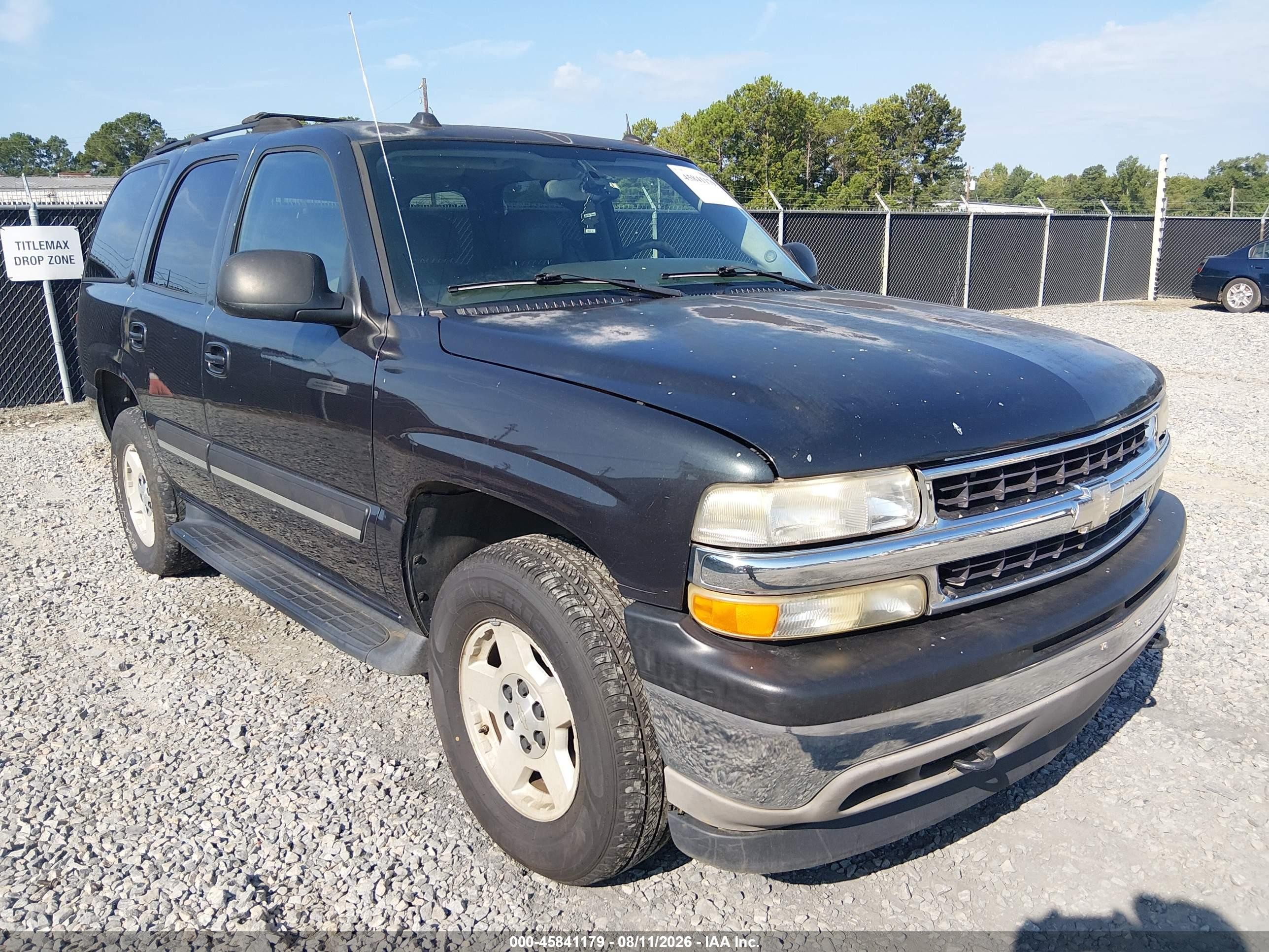 2005 Chevrolet Tahoe LS, VIN 1GNEK13T35J159387 — Normal wear