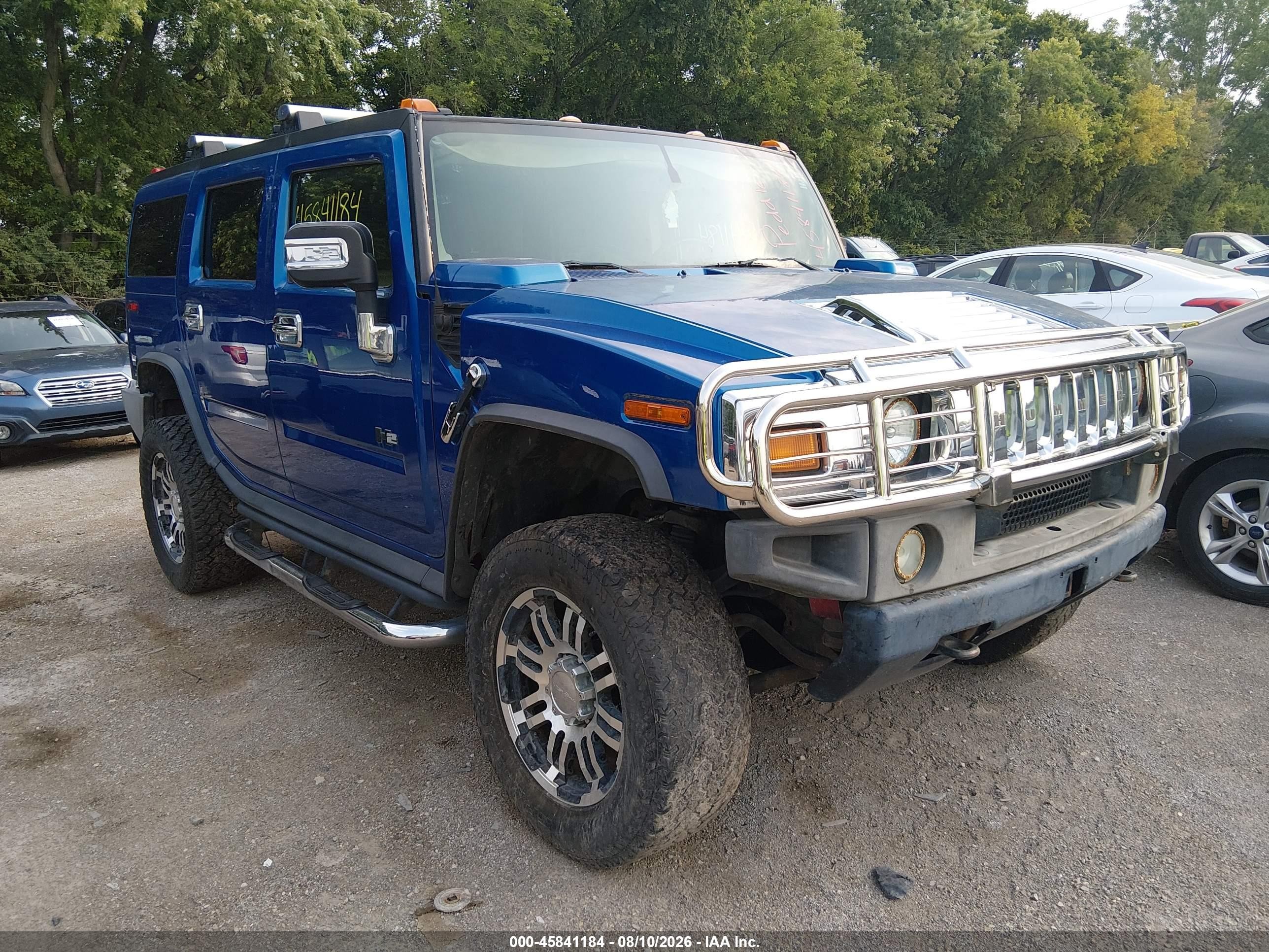 2004 Hummer H2, VIN 5GRGN23U04H115424 — Обычный износ