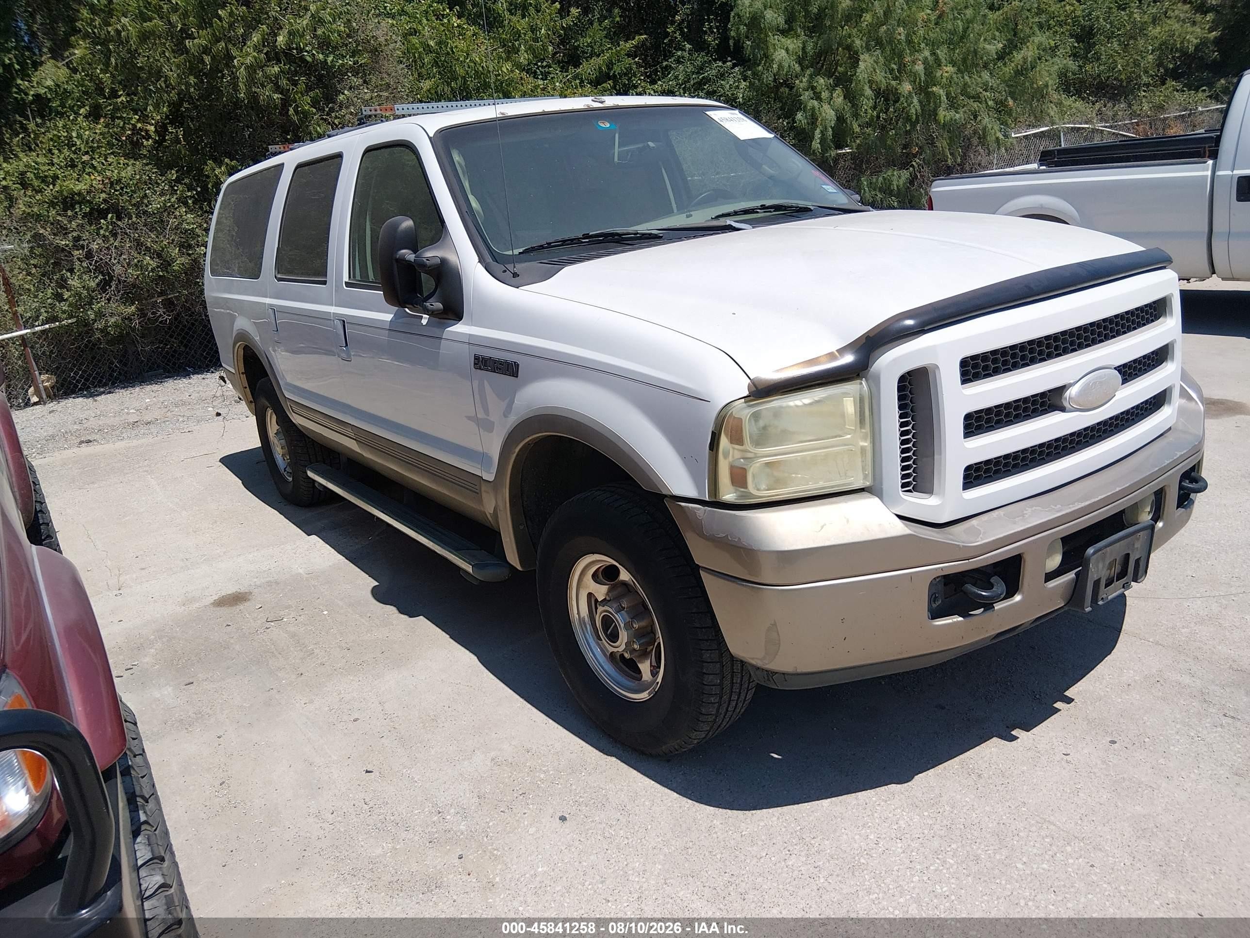 2005 Ford Excursion Eddie Bauer, VIN 1FMSU45P75ED25762 — Обычный износ