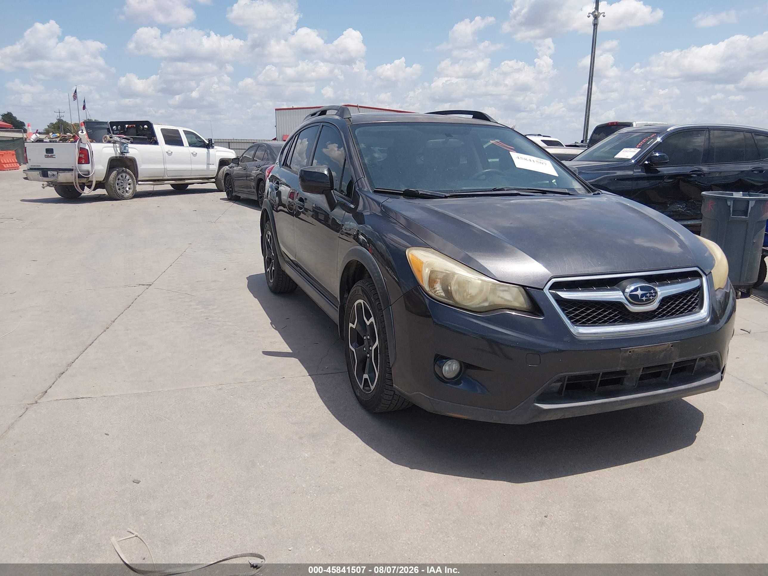 2013 Subaru Crosstrek Premium, VIN JF2GPAVC1D2216275 — Undercarriage