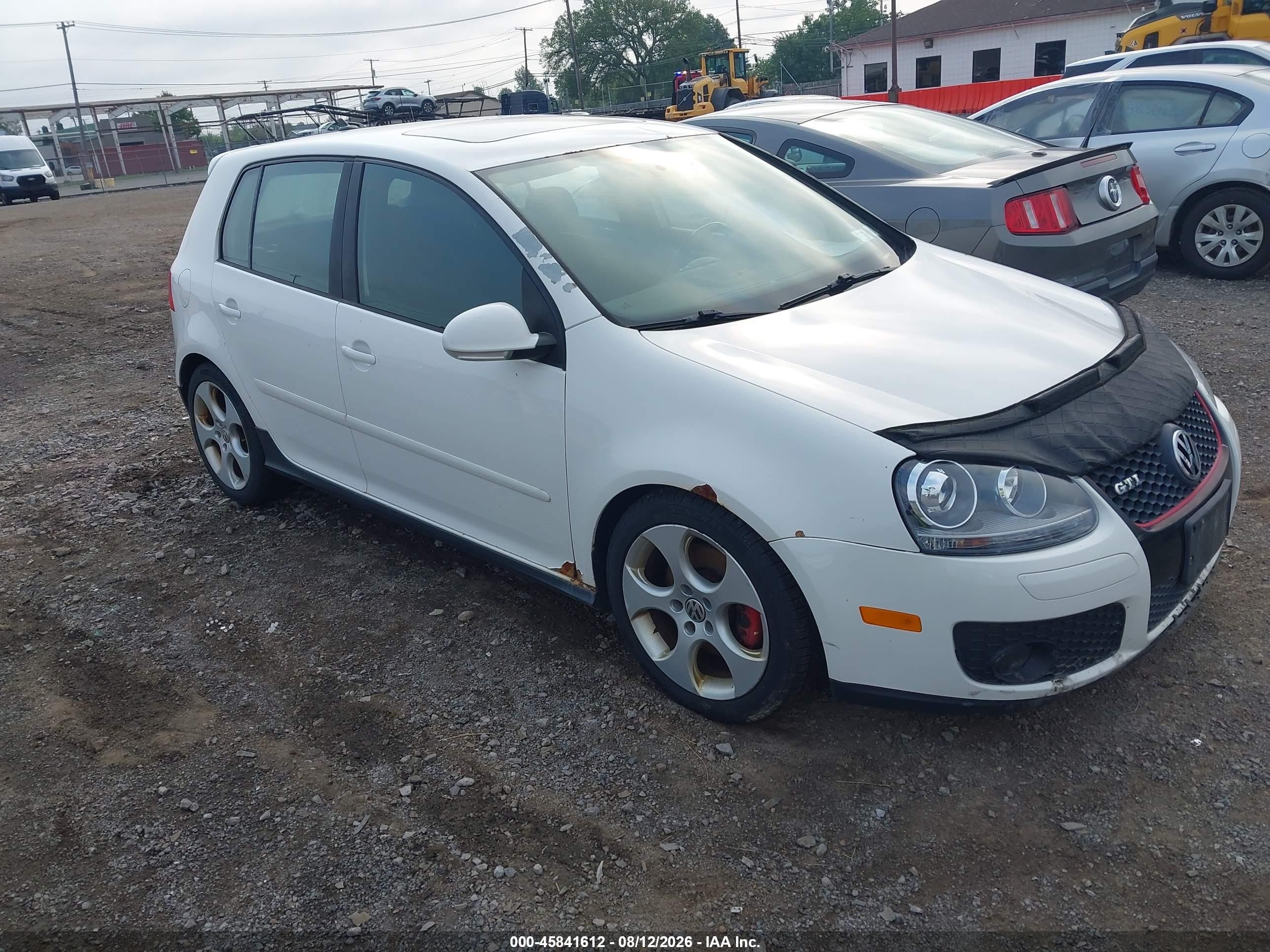 2008 Volkswagen Golf GTI, VIN WVWHD71K88W328128 — Обычный износ