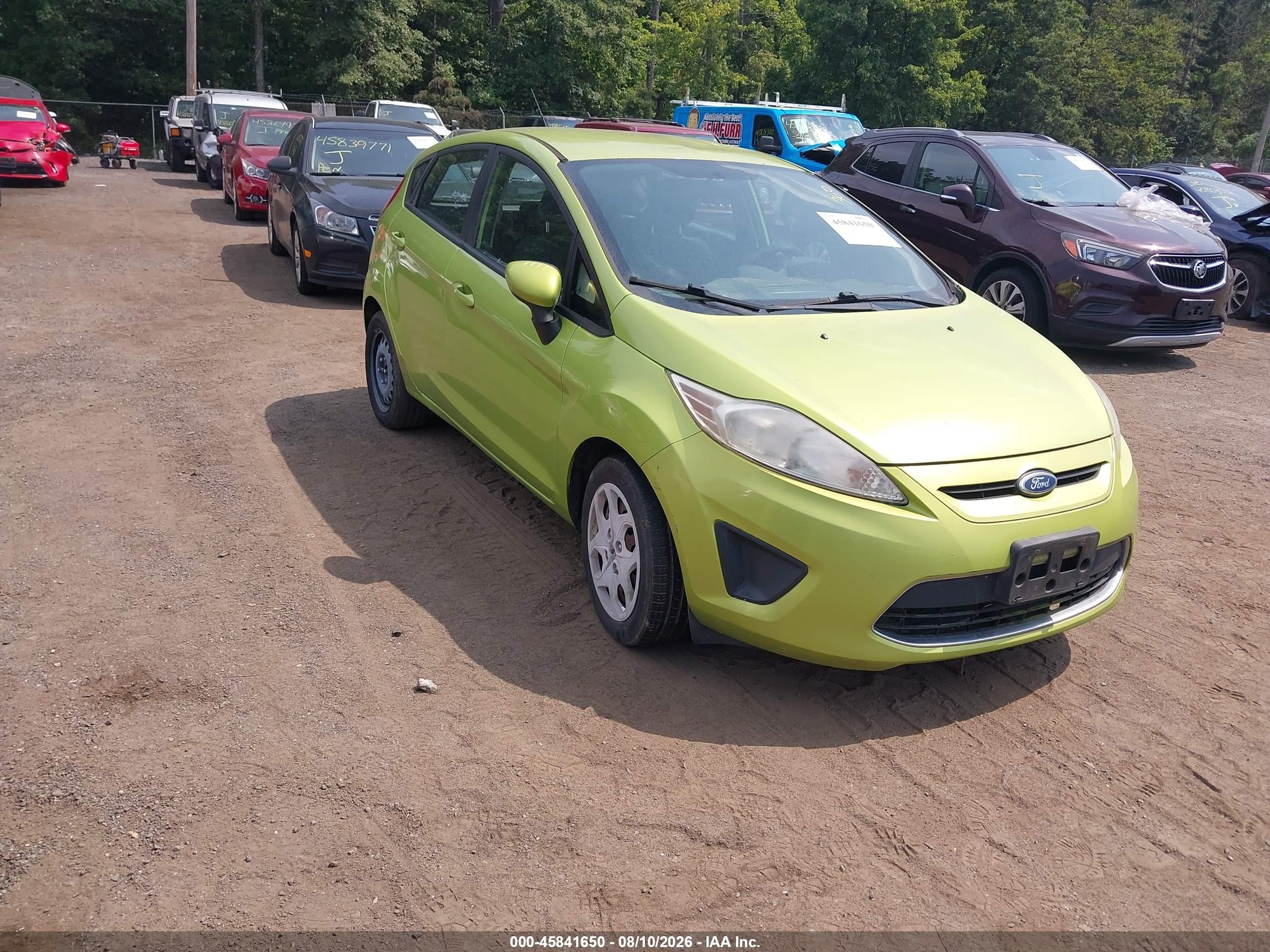 2011 Ford Fiesta SE, VIN 3FADP4EJ0BM170841 — Normal wear