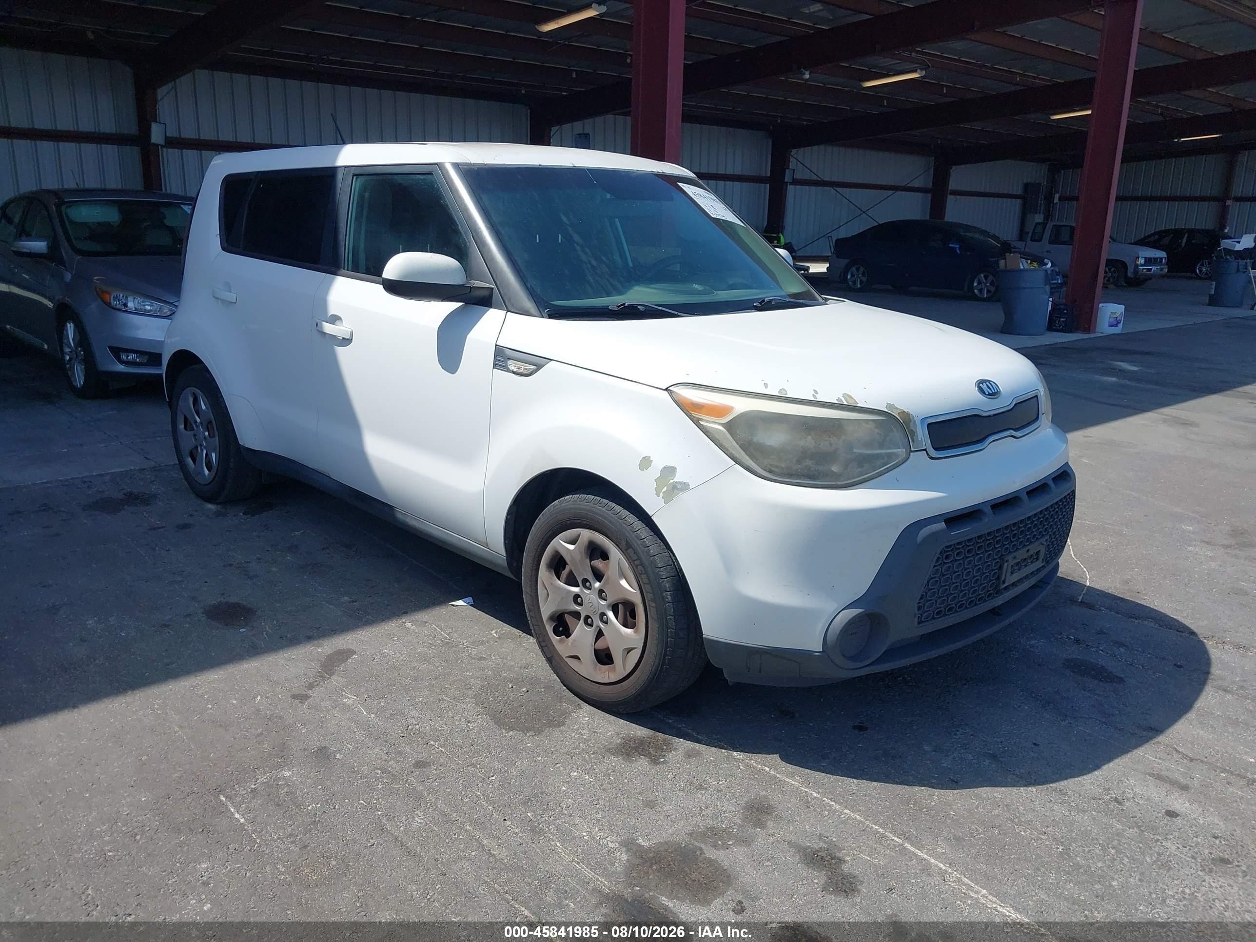 2014 Kia Soul, VIN KNDJN2A23E7094858 — Normal wear