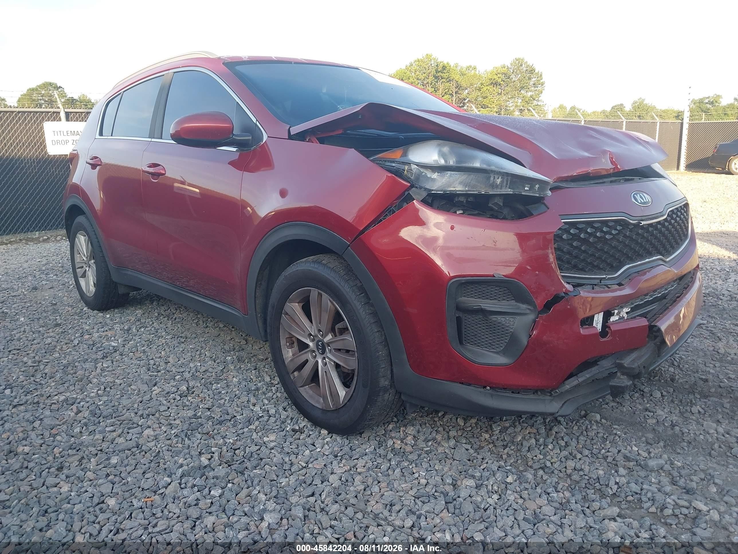 2017 Kia Sportage LX, VIN KNDPM3ACXH7097496 — Normal wear