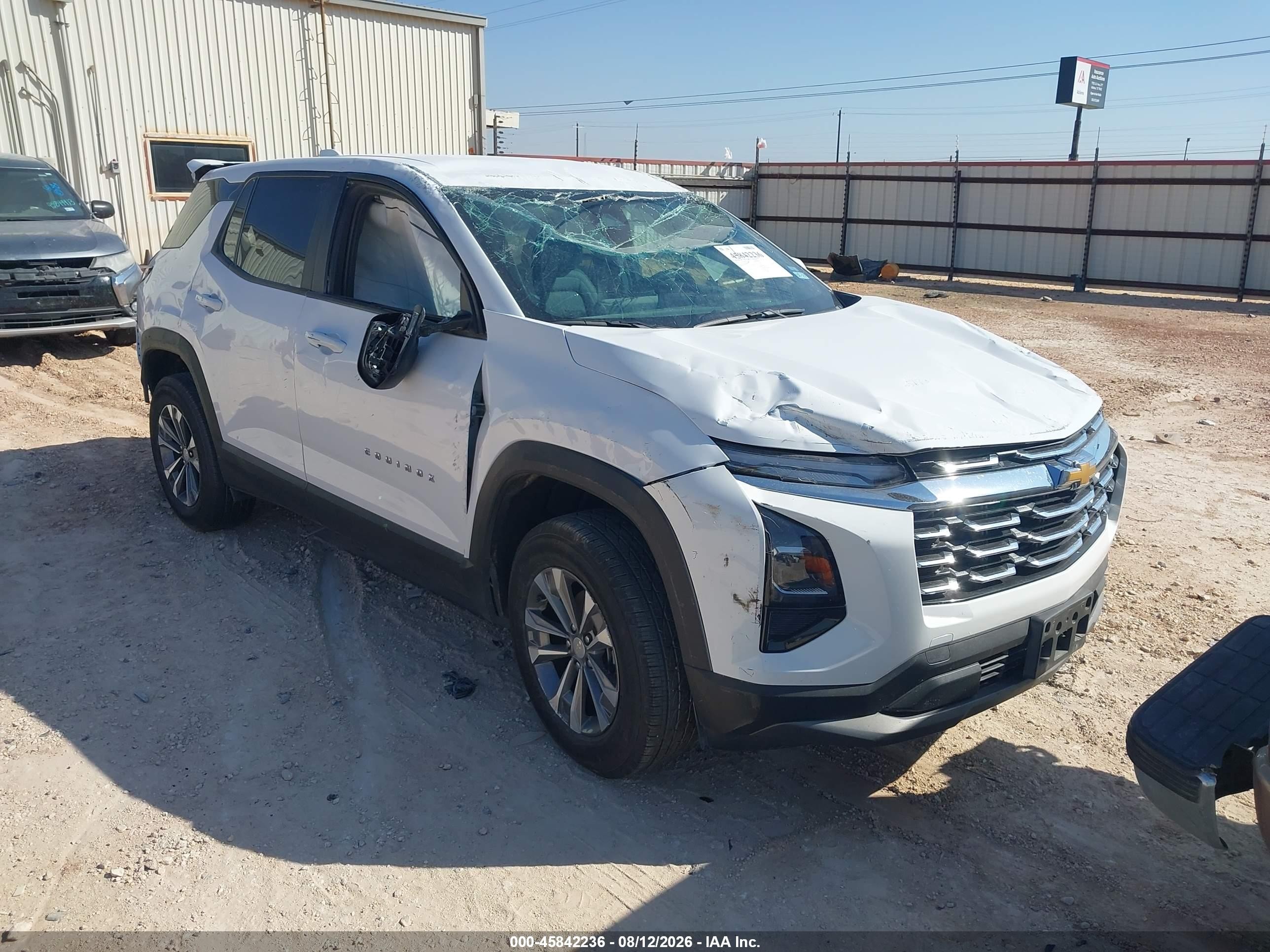 2026 Chevrolet Equinox FWD LT, VIN 3GNAXHEG1TL223702 — Rollover