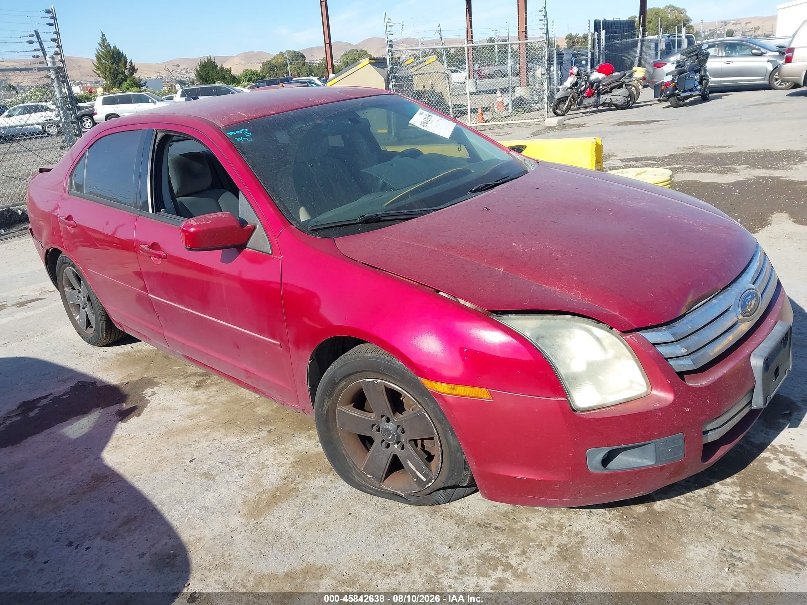 2009 Ford Fusion SE, VIN 3FAHP07169R106288 — Normal wear
