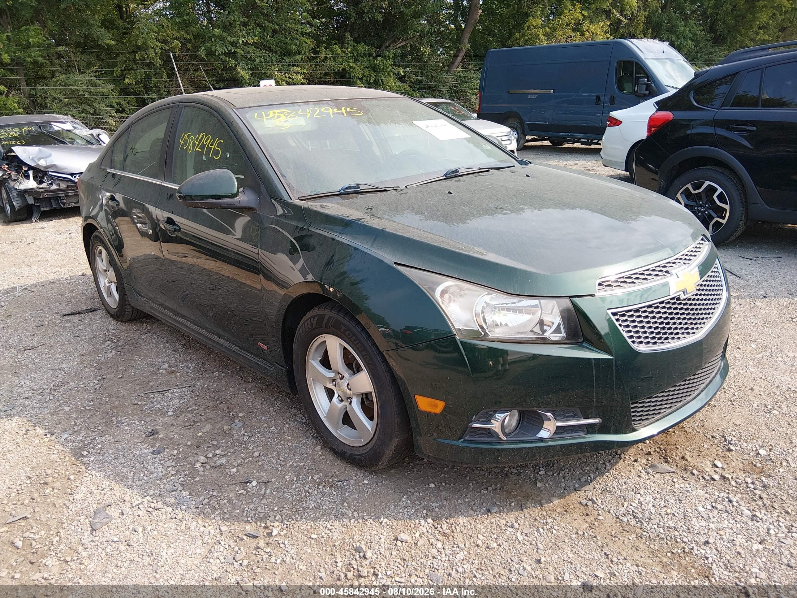2014 Chevrolet Cruze 1LT, VIN 1G1PC5SB7E7351061 — Normal wear