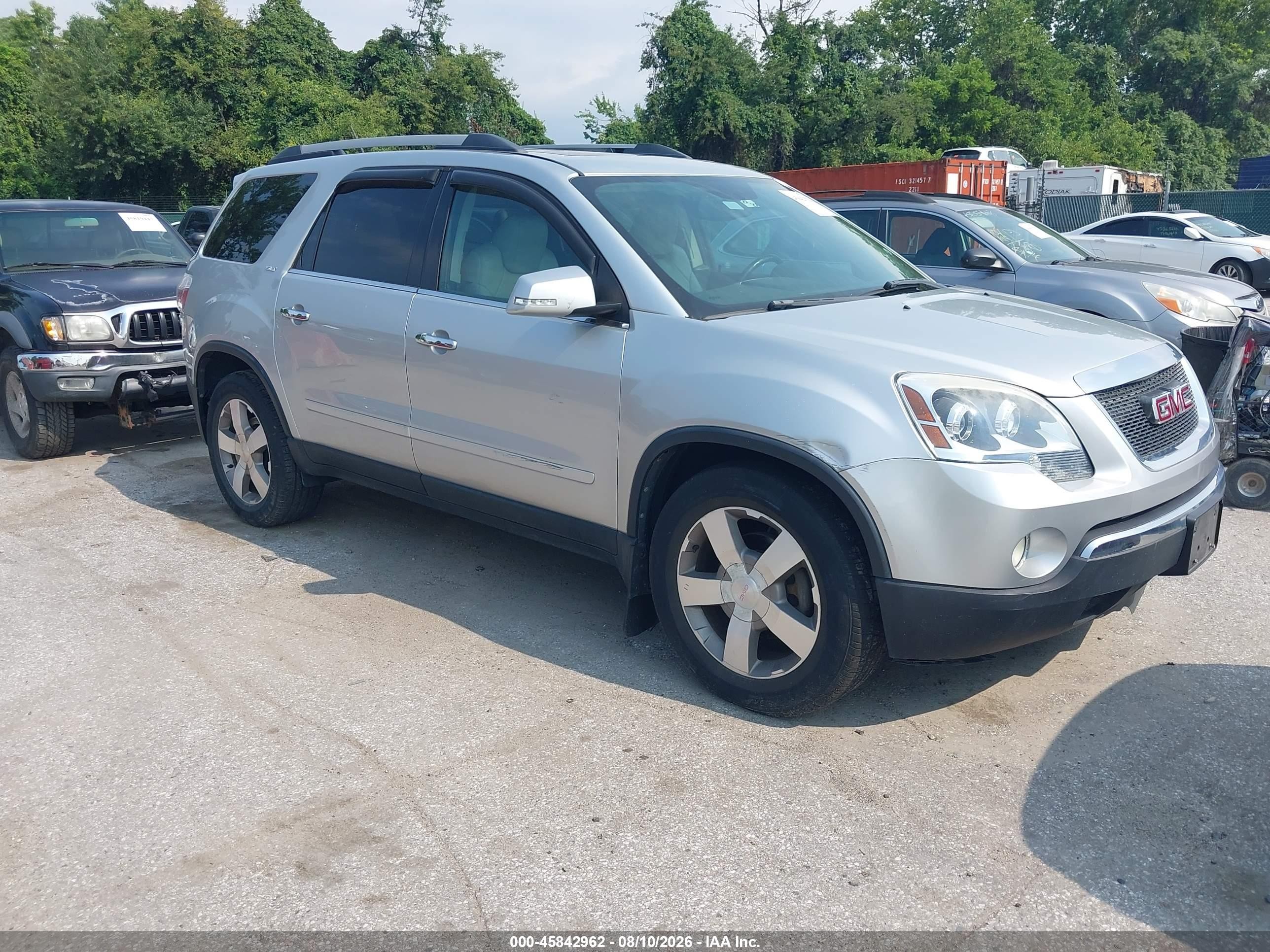 2011 GMC Acadia SLT1, VIN 1GKKVRED3BJ179081 — Обычный износ
