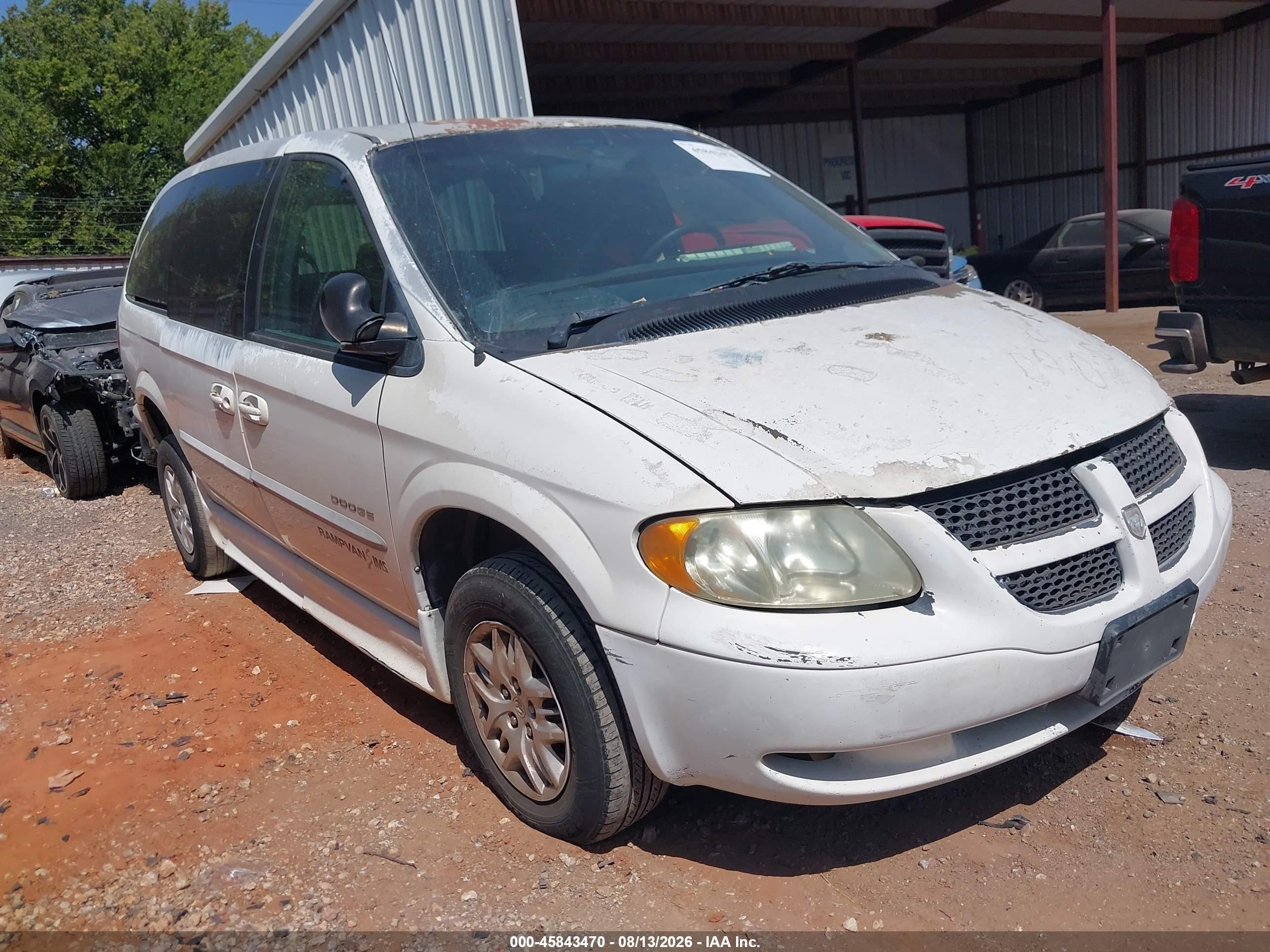 2001 Dodge Caravan Sport, VIN 2B4GP44361R214176 — Обычный износ