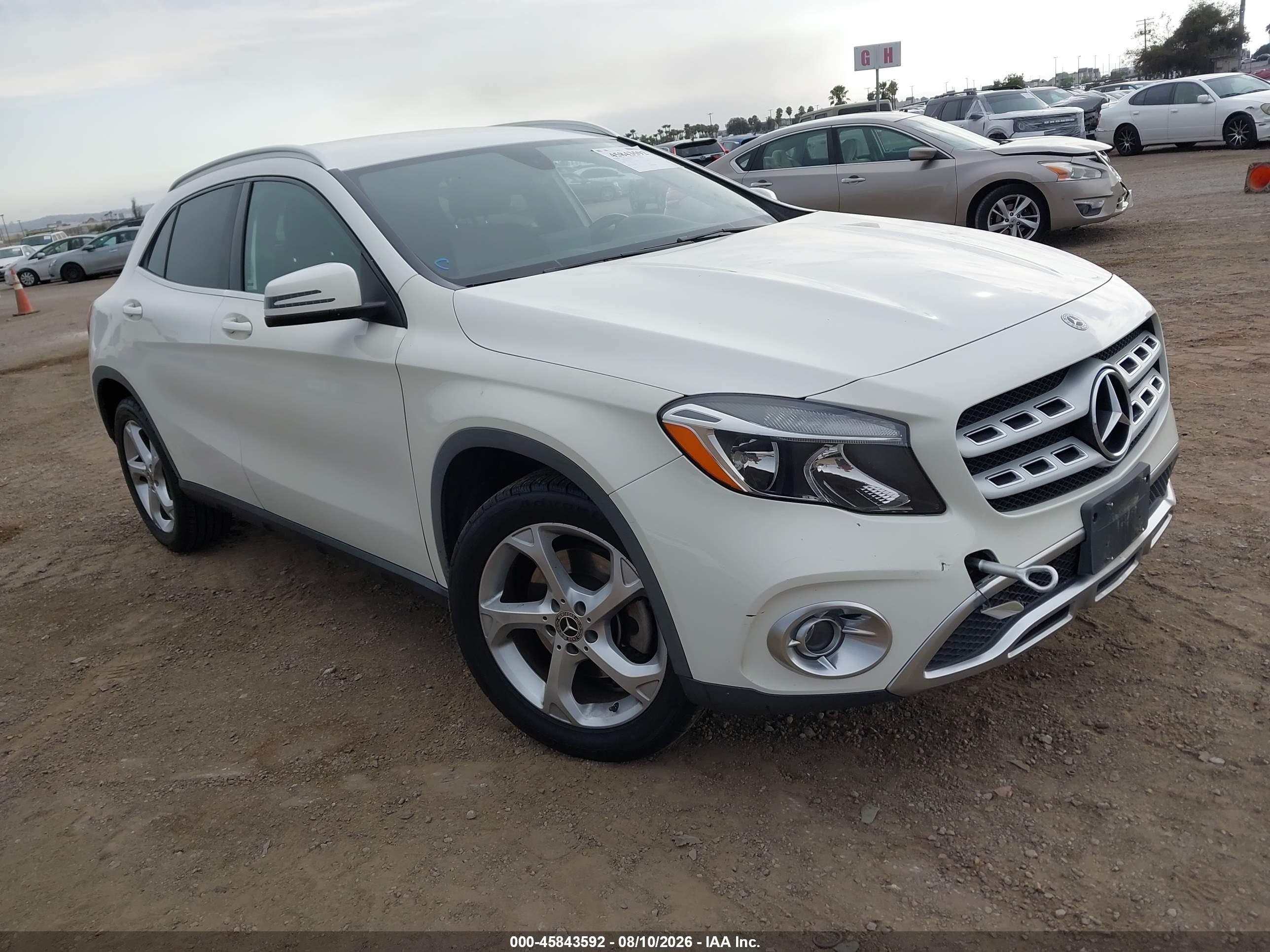 2018 Mercedes-Benz GLA 250, VIN WDCTG4EB2JJ457070 — Normal wear