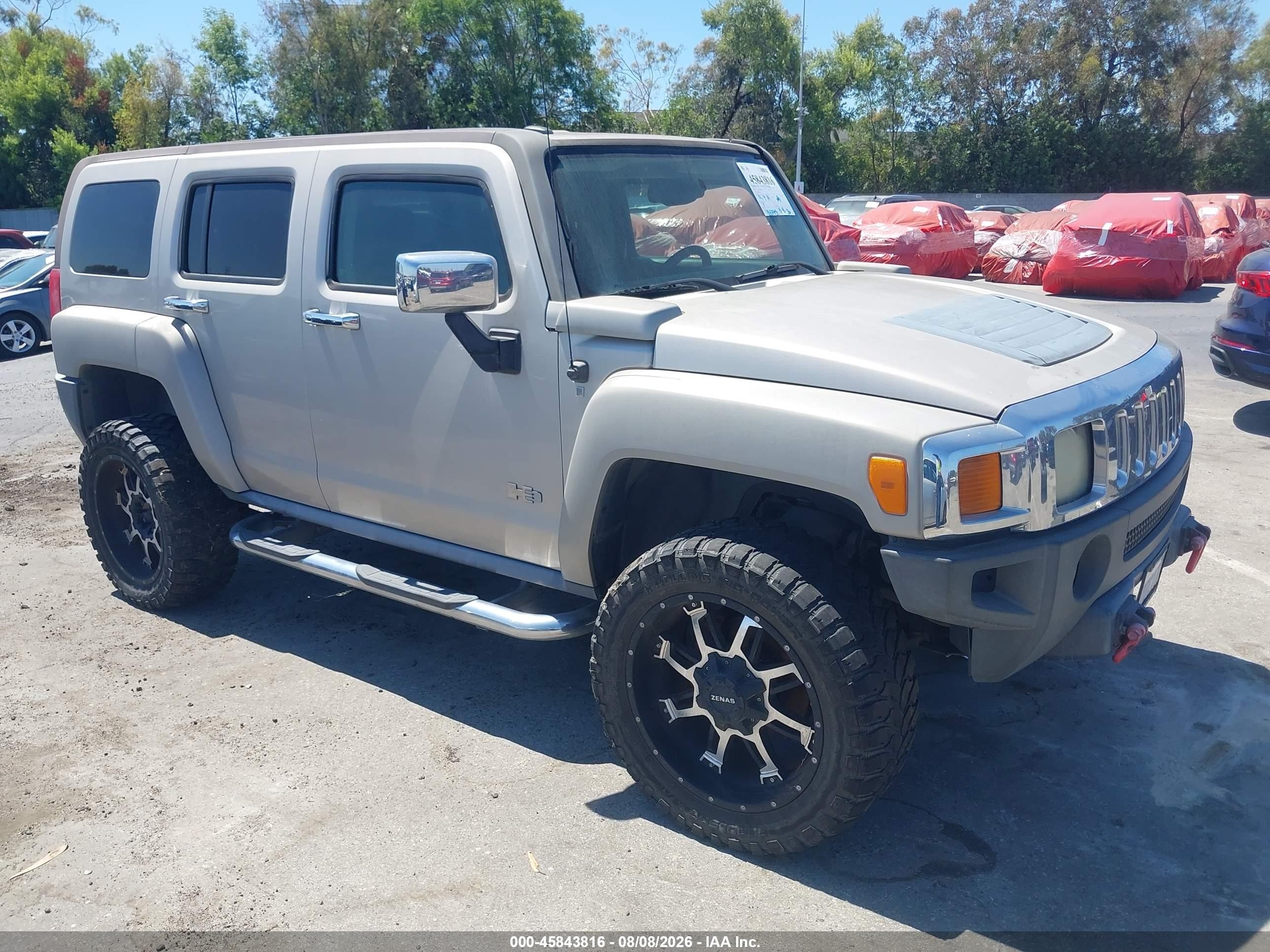 2007 Hummer H3 SUV, VIN 5GTDN13EX78158723 — Обычный износ