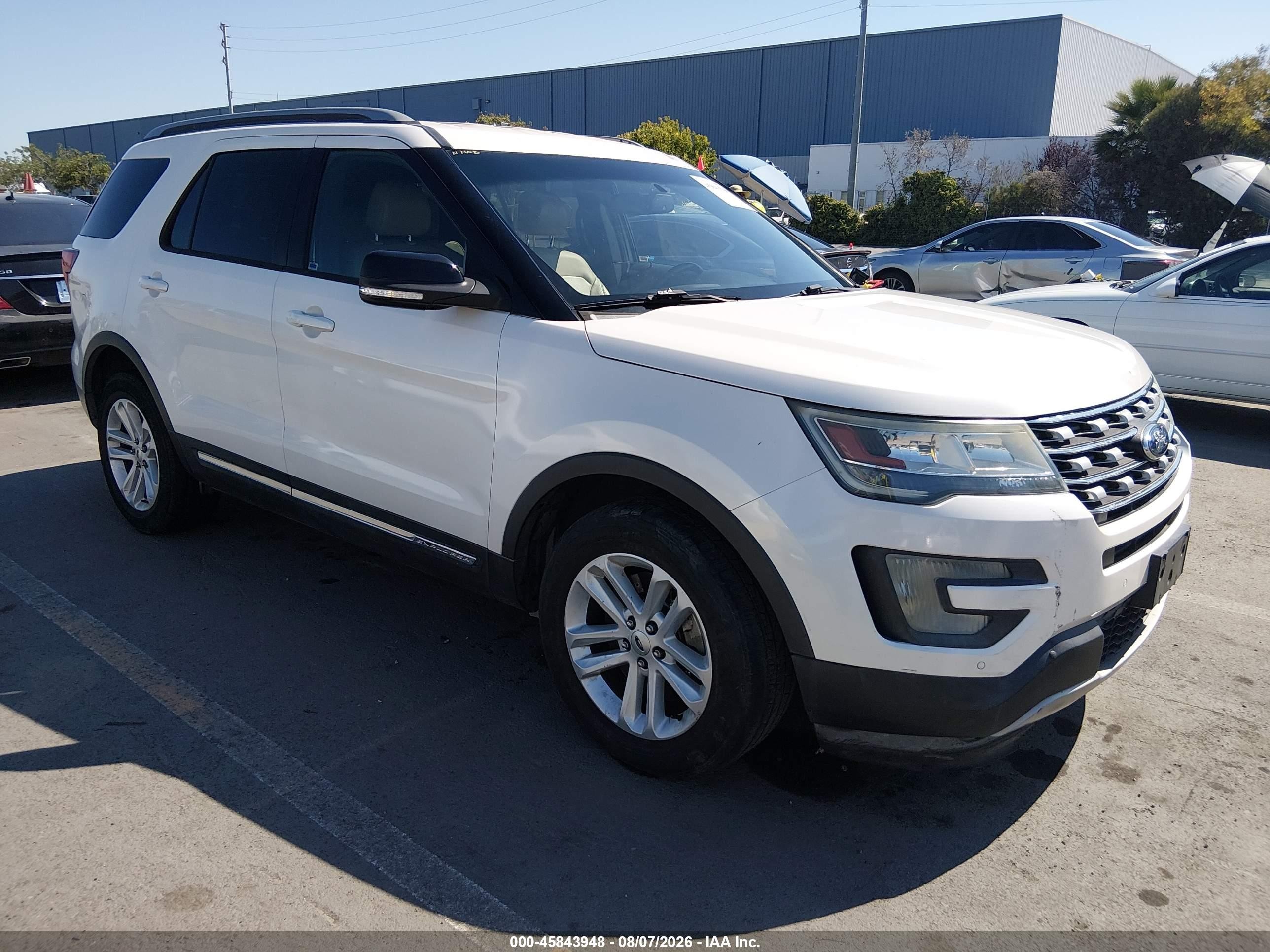 2016 Ford Explorer XLT, VIN 1FM5K7DH2GGB87229 — Обычный износ