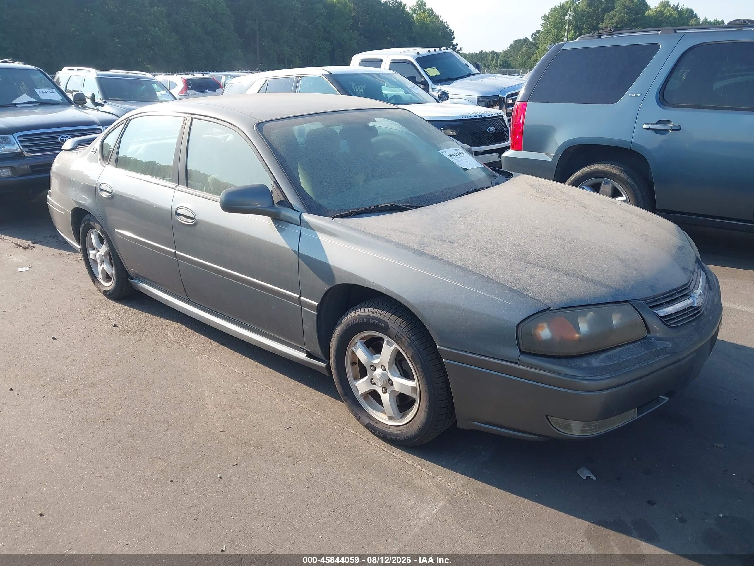 2005 Chevrolet Impala LS, VIN 2G1WH52K659287087 — Normal wear