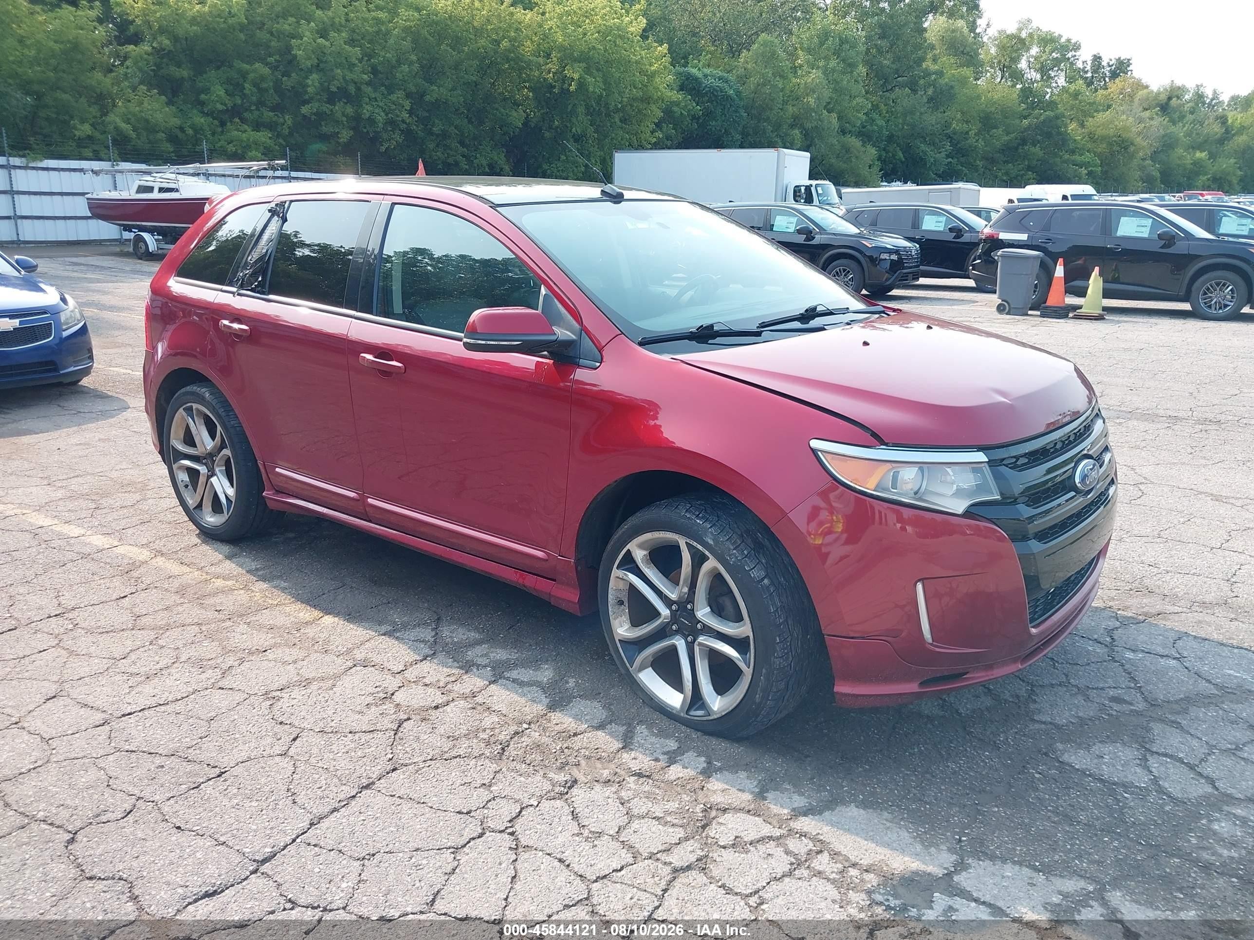 2013 Ford Edge Sport, VIN 2FMDK4AK5DBC73857 — Normal wear