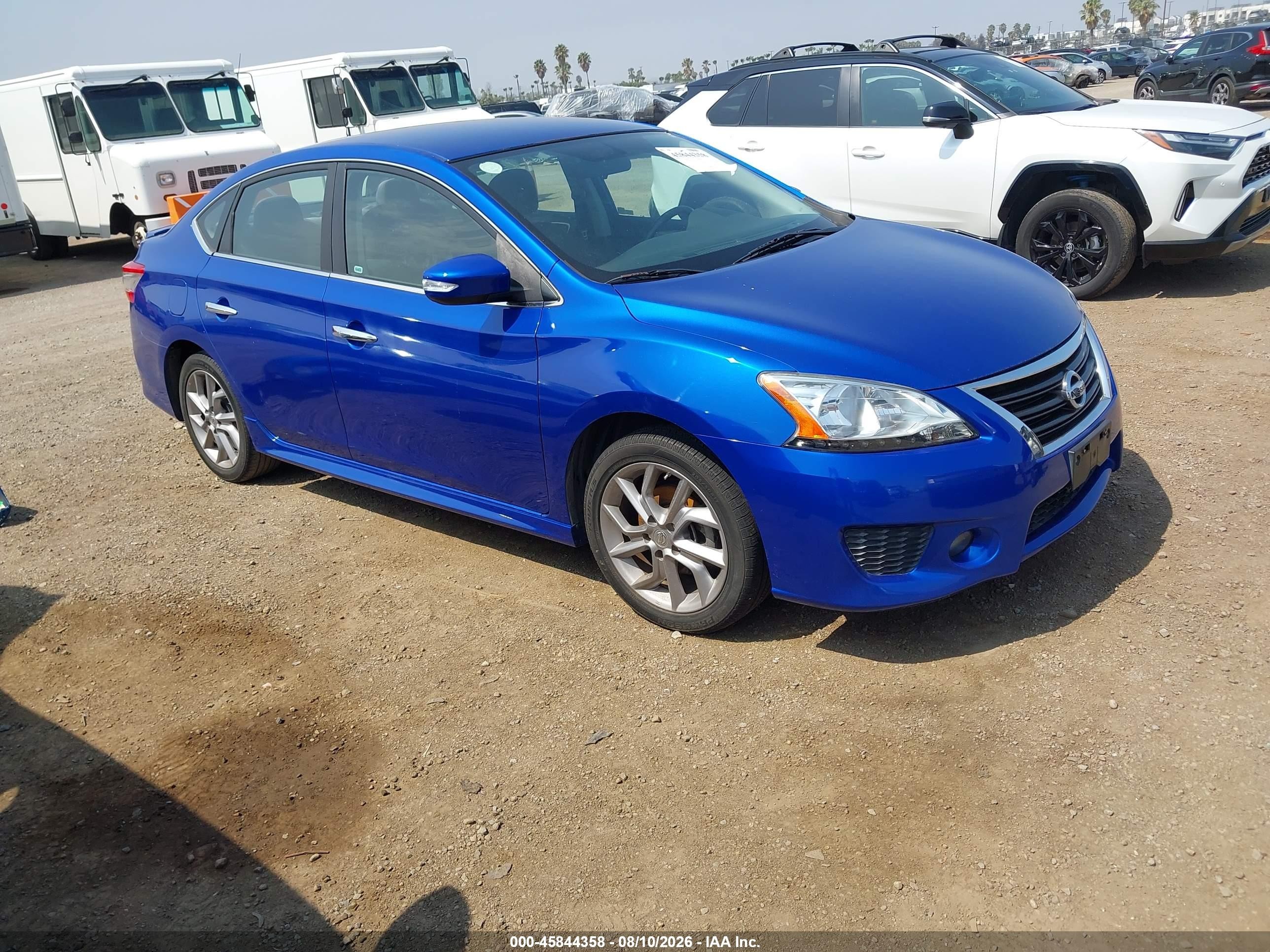 2015 Nissan Sentra S, VIN 3N1AB7AP6FY343514 — Normal wear
