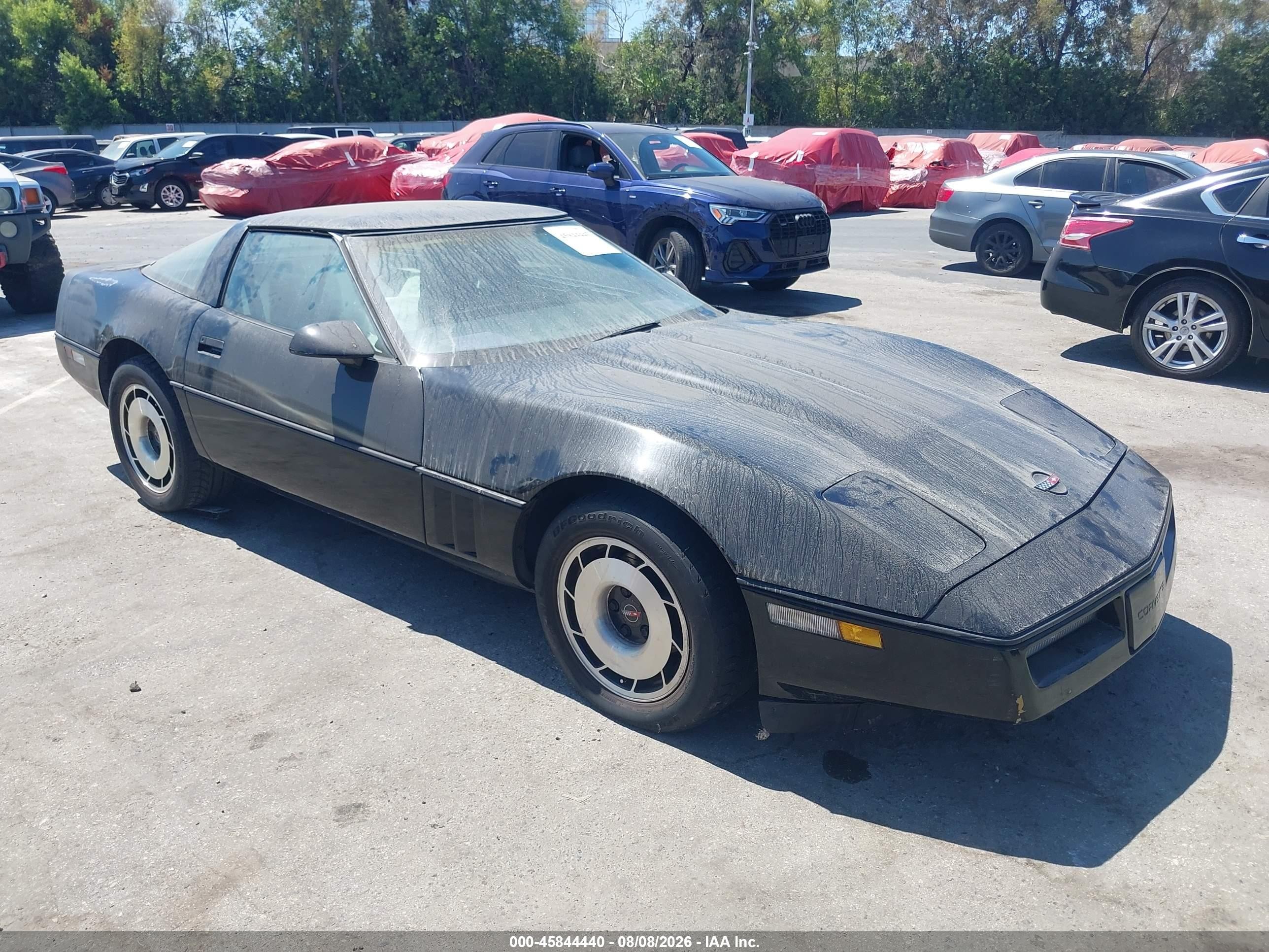 1985 Chevrolet Corvette, VIN 1G1YY0788F5123833 — Normal wear