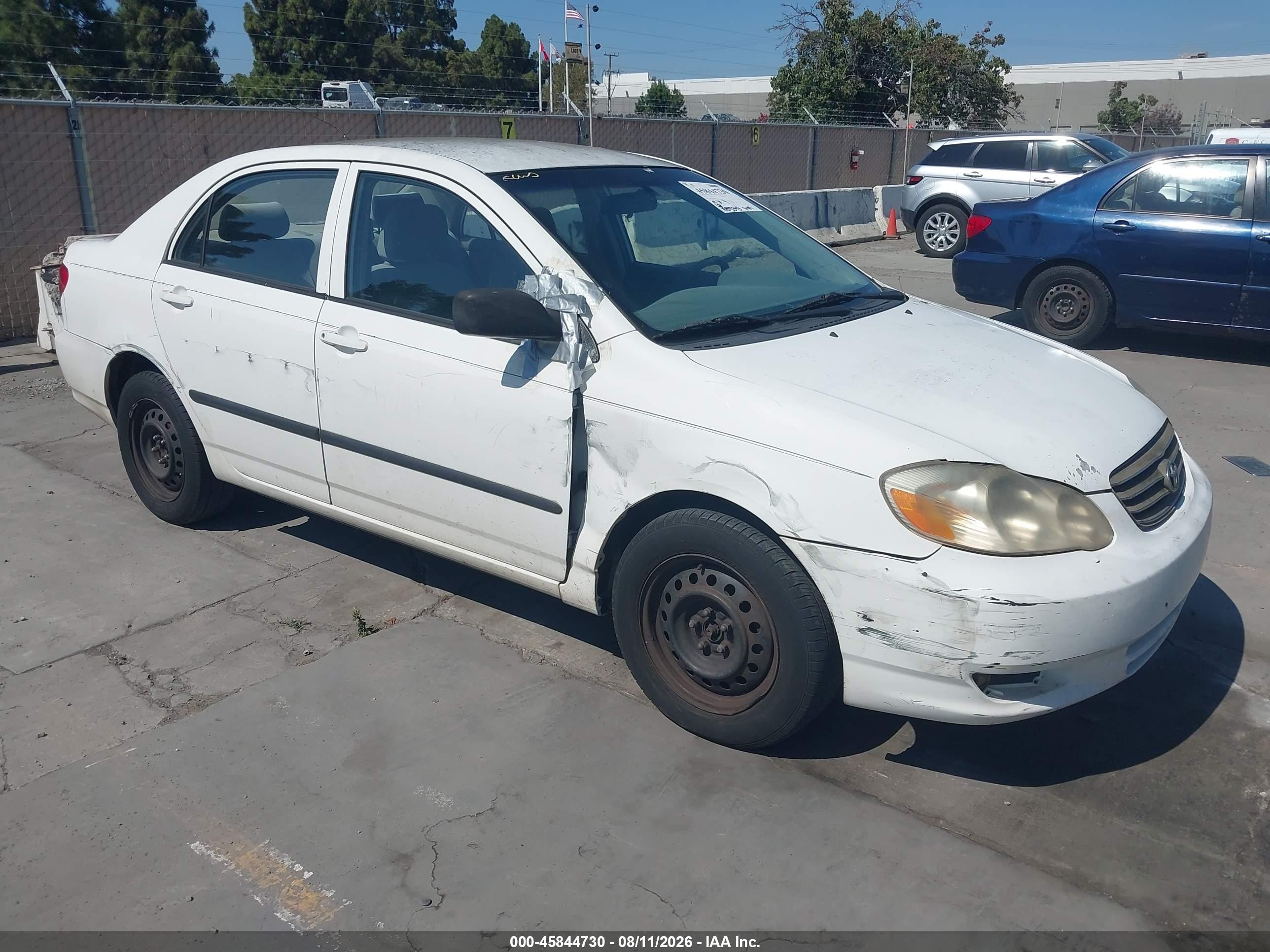 2004 Toyota Corolla LE, VIN JTDBR32EX42040315 — Normal wear