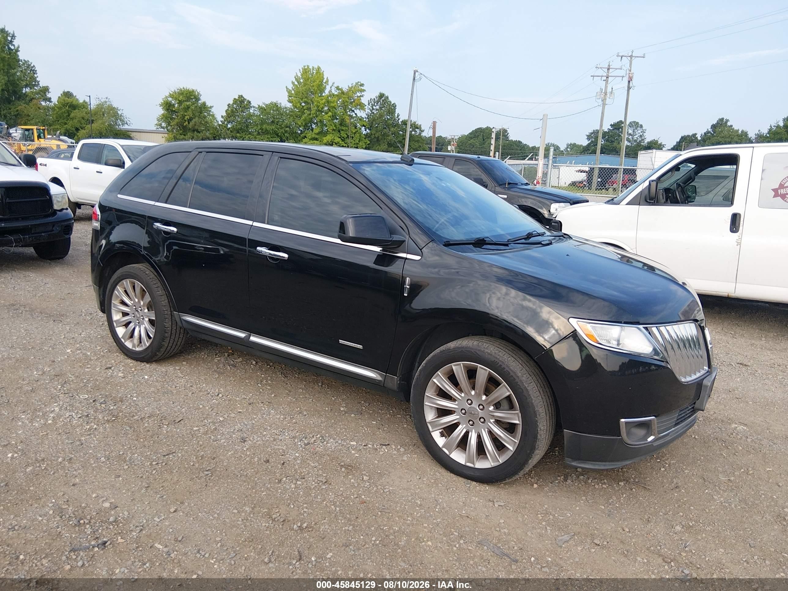 2011 Lincoln MKX, VIN 2LMDJ8JK2BBJ11650 — Обычный износ