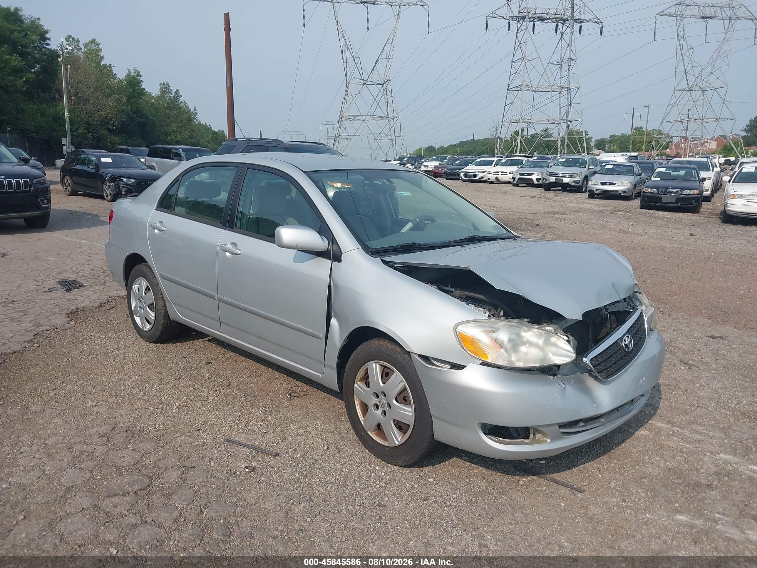 2008 Toyota Corolla S, VIN 2T1BR32E38C929674 — Normal wear