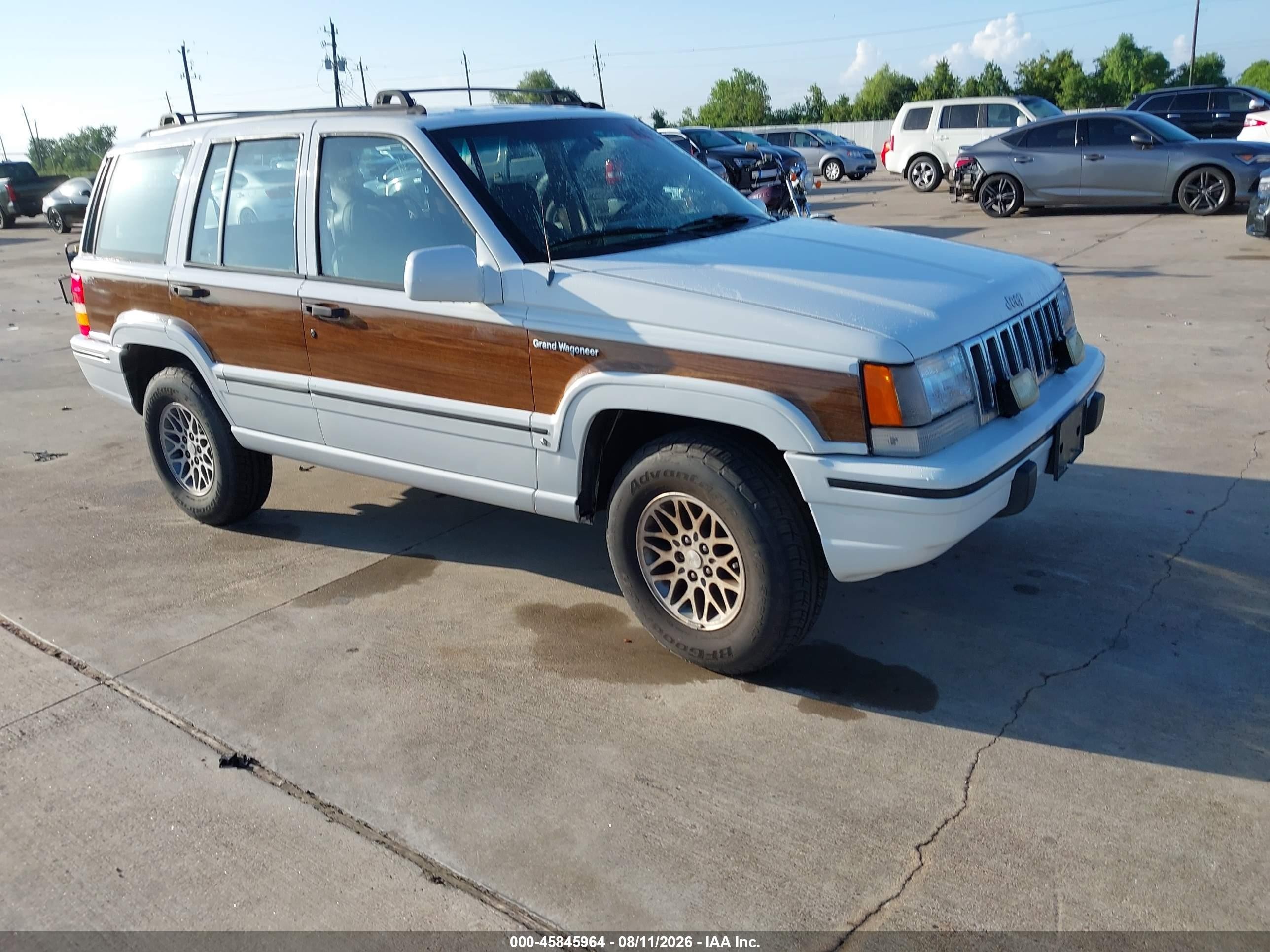 1993 Jeep Grand Cherokee, VIN 1J4GZ88Y3PC632667 — Обычный износ