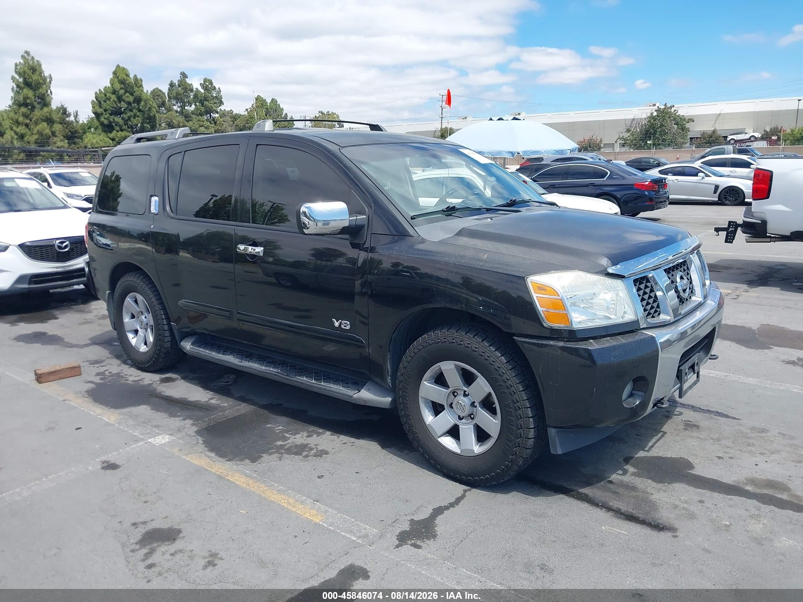 2007 Nissan Armada SE, VIN 5N1AA08C67N712375 — Normal wear