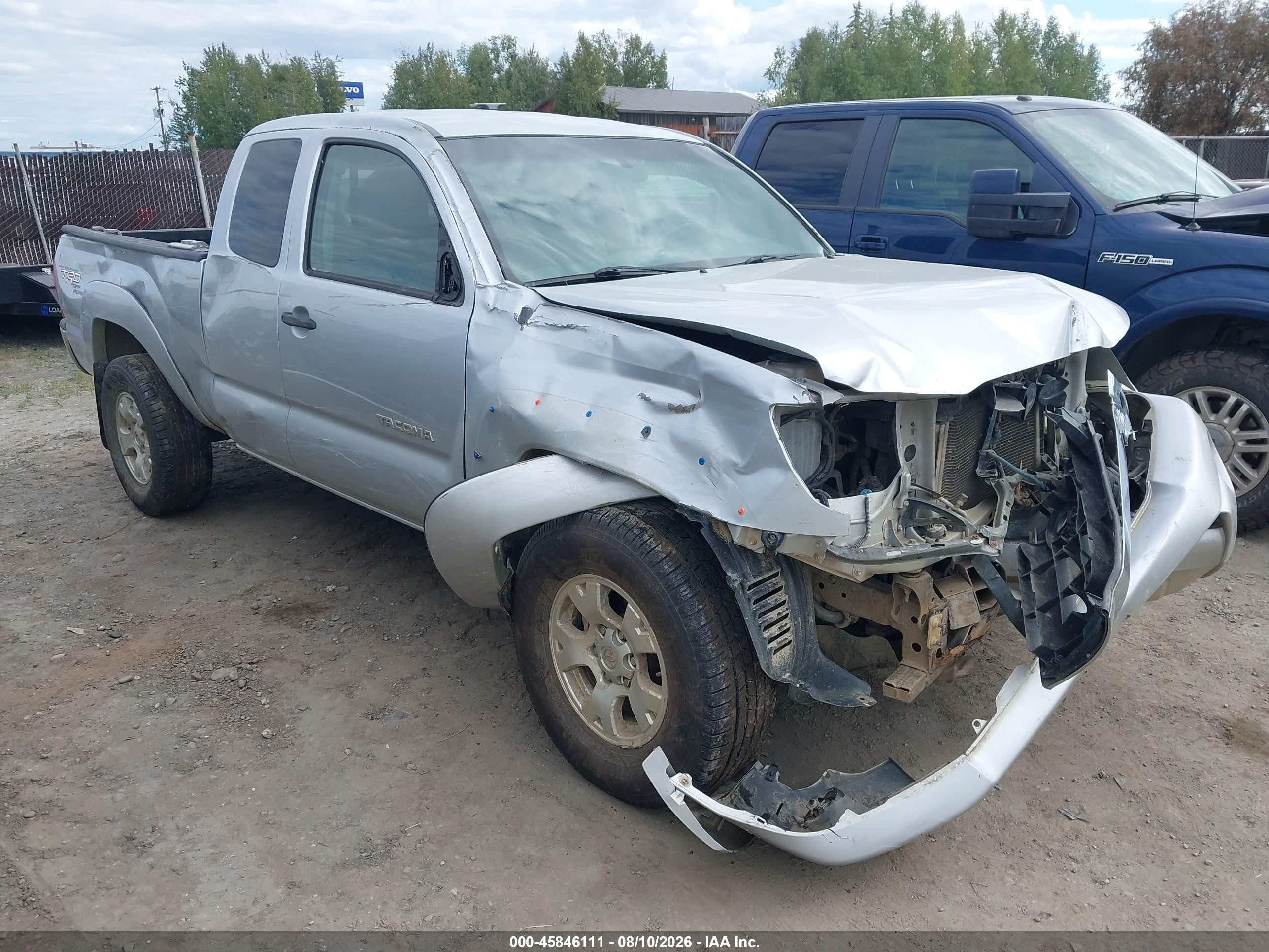 2005 Toyota Tacoma, VIN 5TEUU42N55Z071157 — Перед