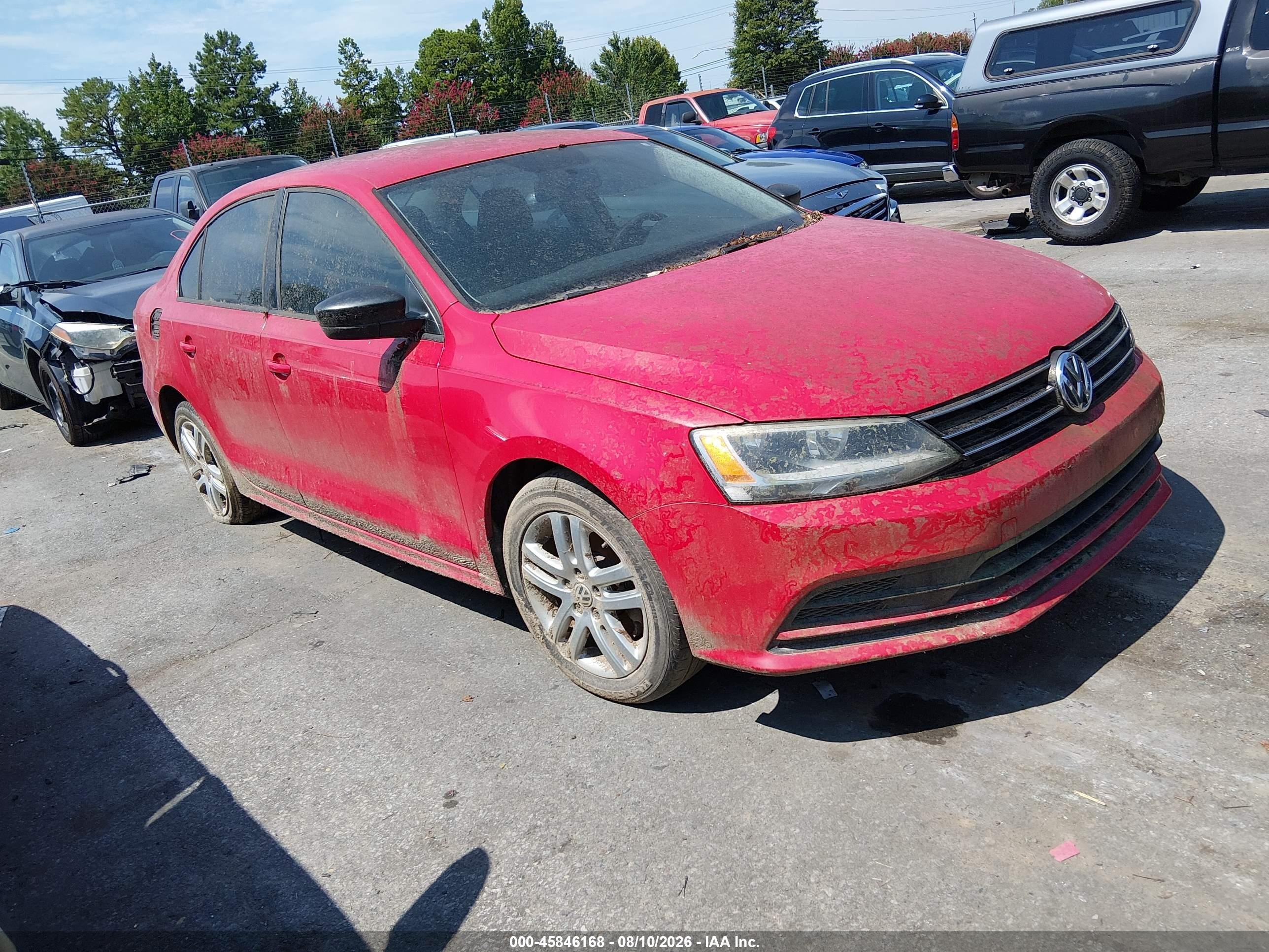 2015 Volkswagen Jetta S, VIN 3VW2K7AJ0FM354140 — Normal wear