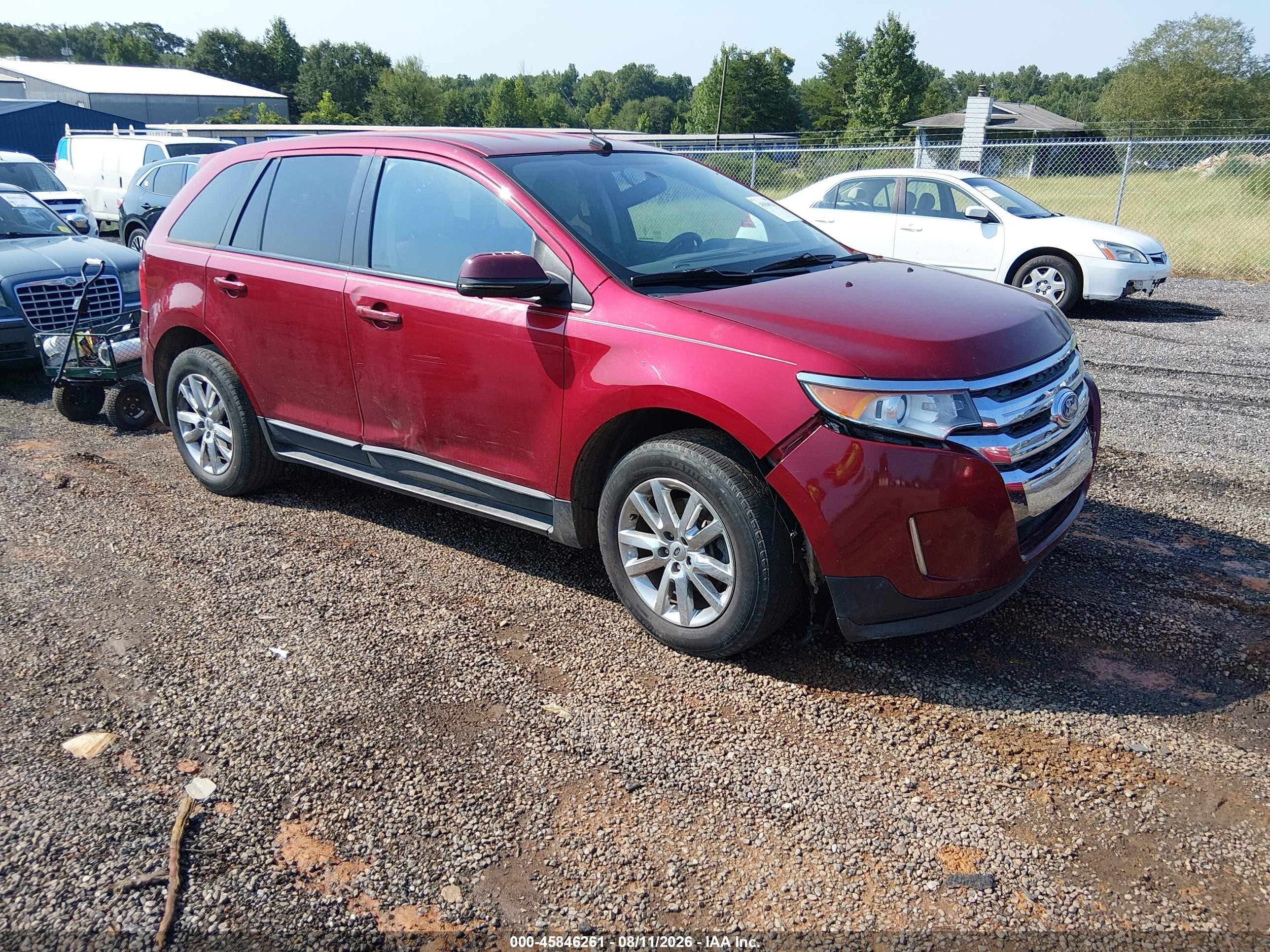 2013 Ford Edge SEL, VIN 2FMDK3J98DBC25132 — Normal wear