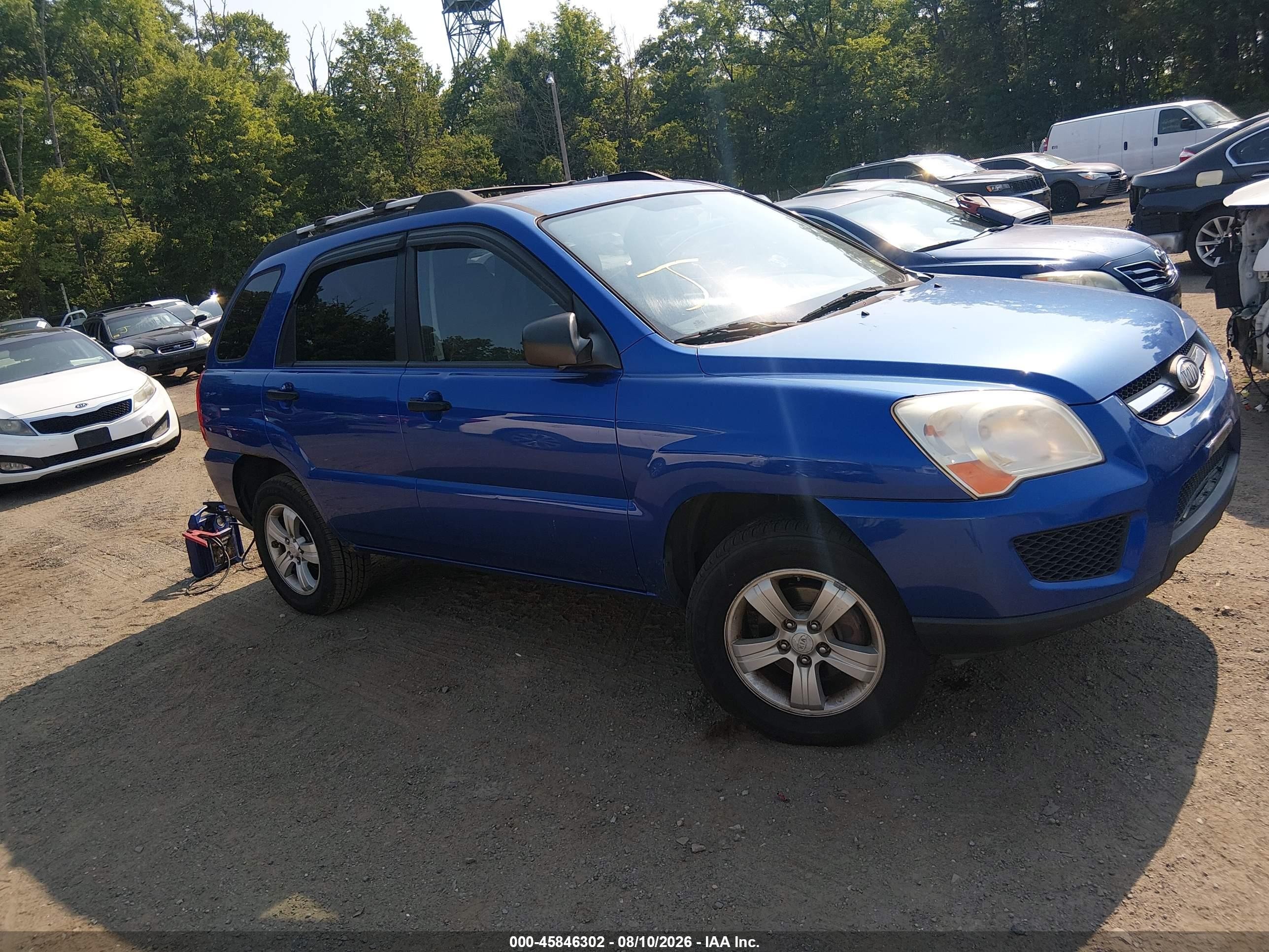 2009 Kia Sportage LX, VIN KNDJF724997559711 — Normal wear