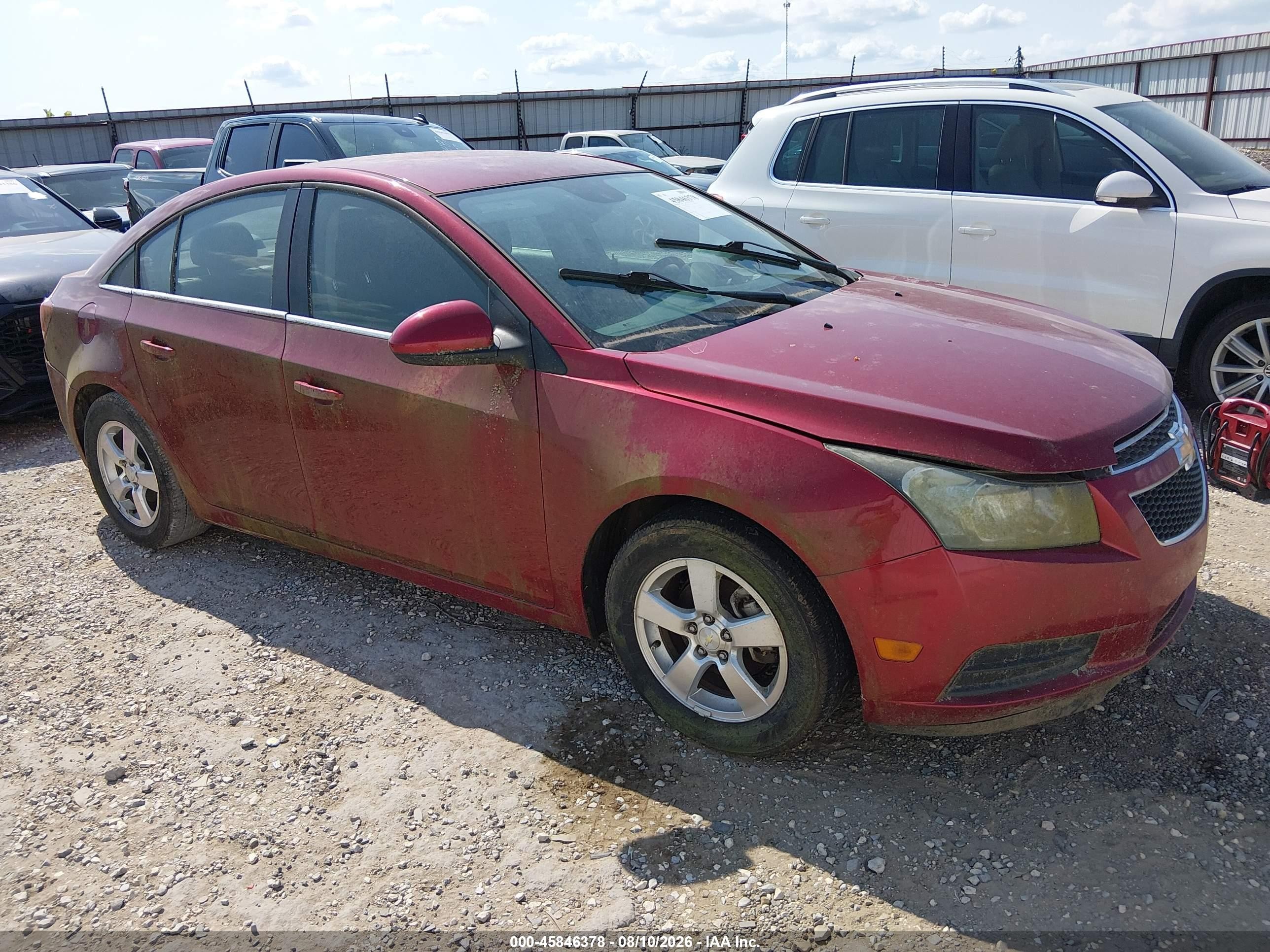 2013 Chevrolet Cruze 1LT, VIN 1G1PC5SBXD7329022 — Normal wear