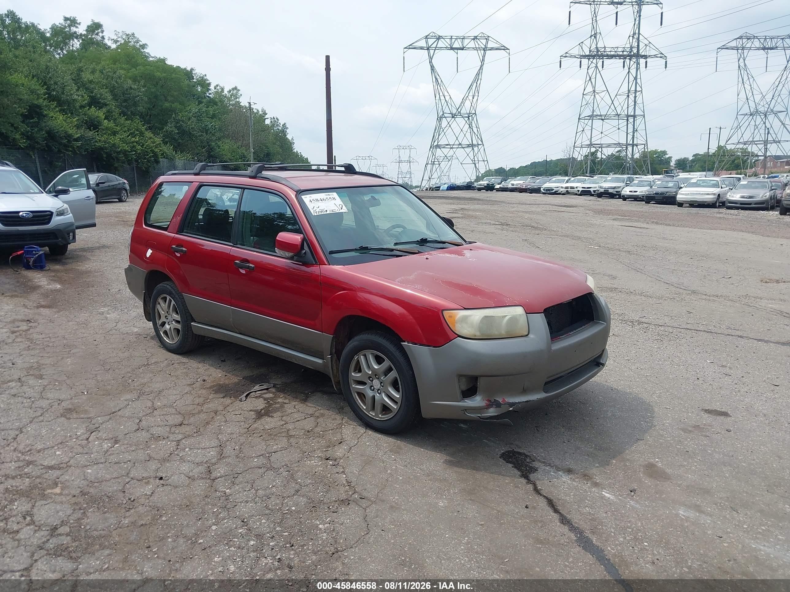 2007 Subaru Forester X, VIN JF1SG63667H737549 — Normal wear
