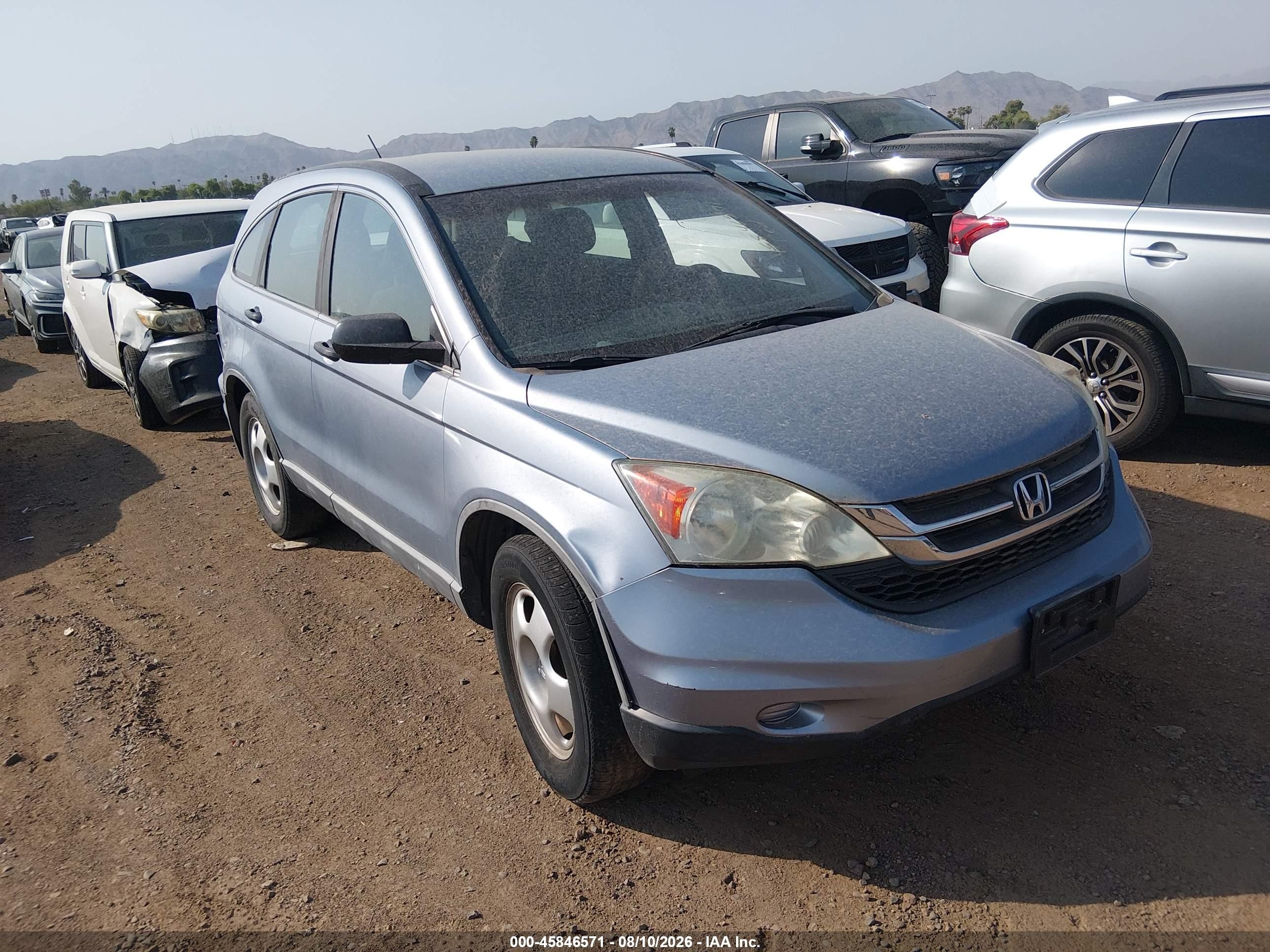 2010 Honda CR-V LX, VIN 5J6RE4H34AL005615 — Normal wear