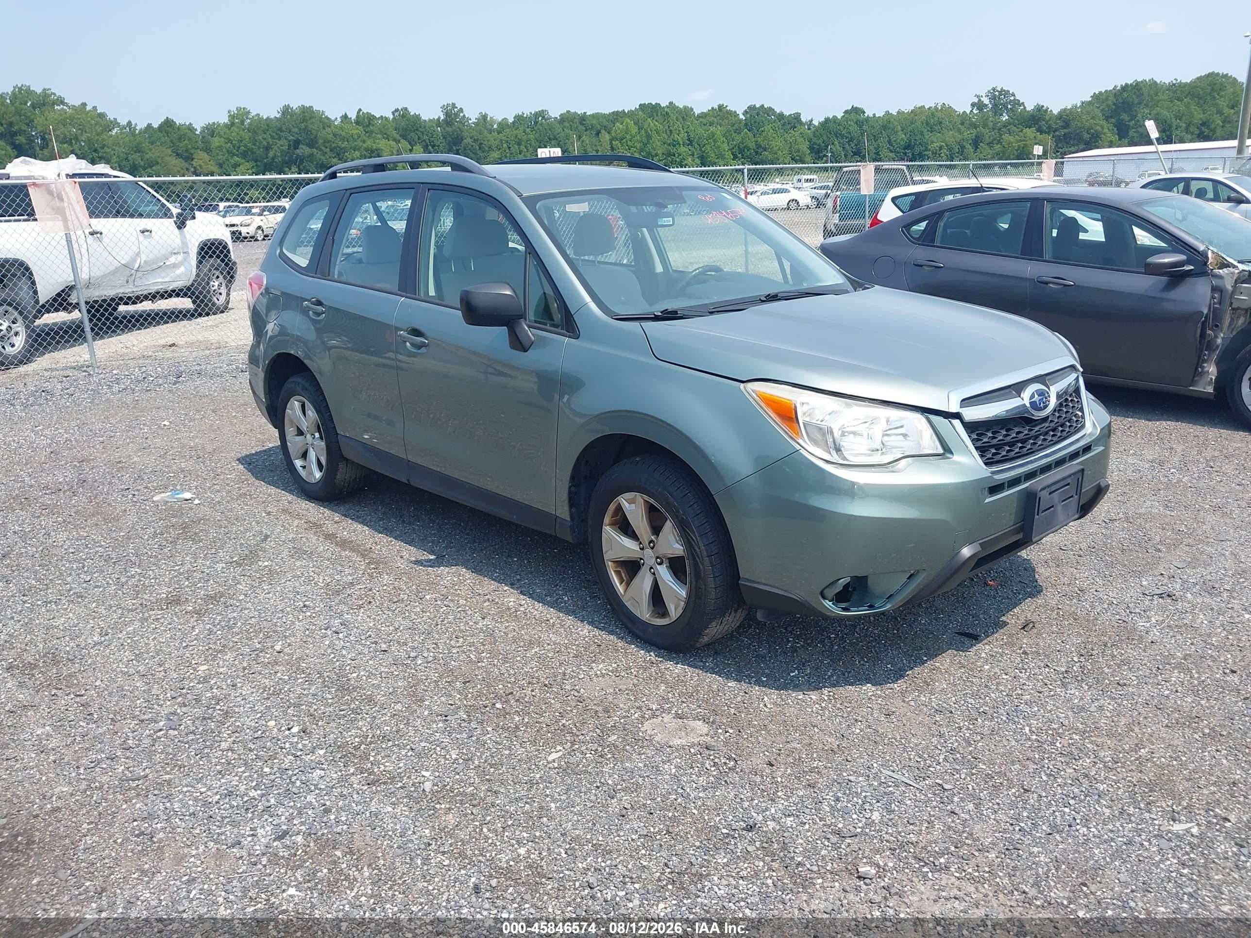 2015 Subaru Forester 2.5i, VIN JF2SJABC0FH467014 — Normal wear