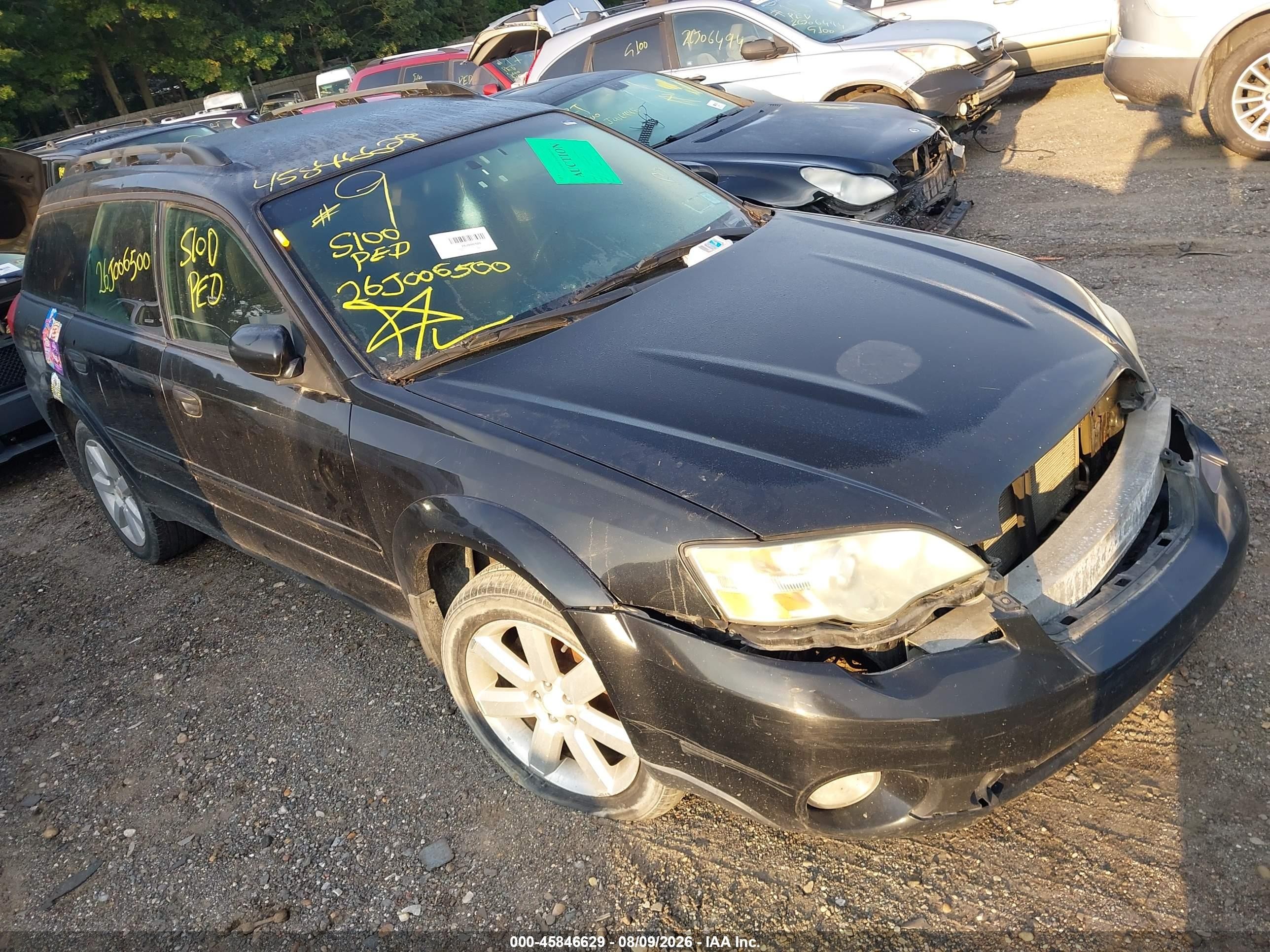 2007 Subaru Legacy Outback Basic, VIN 4S4BP61C277339789 — По всему кузову