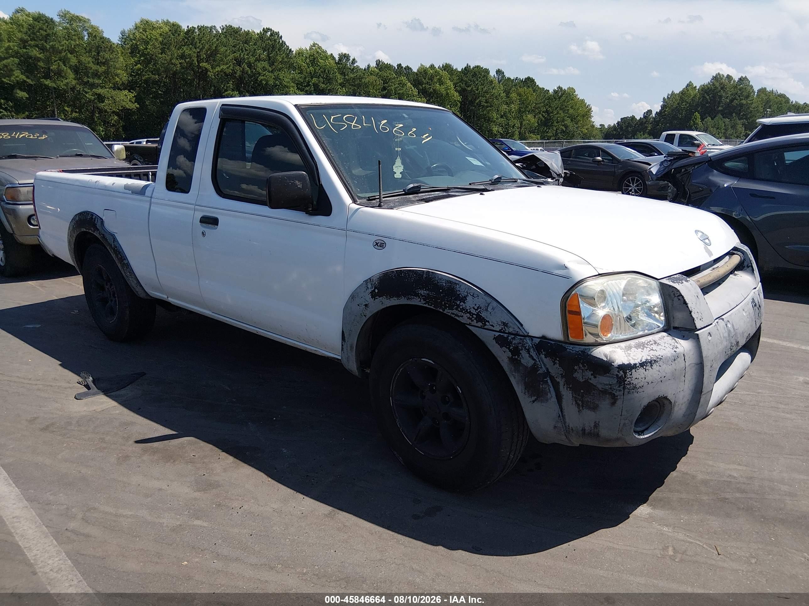 2002 Nissan Frontier XE, VIN 1N6DD26S02C358630 — Обычный износ