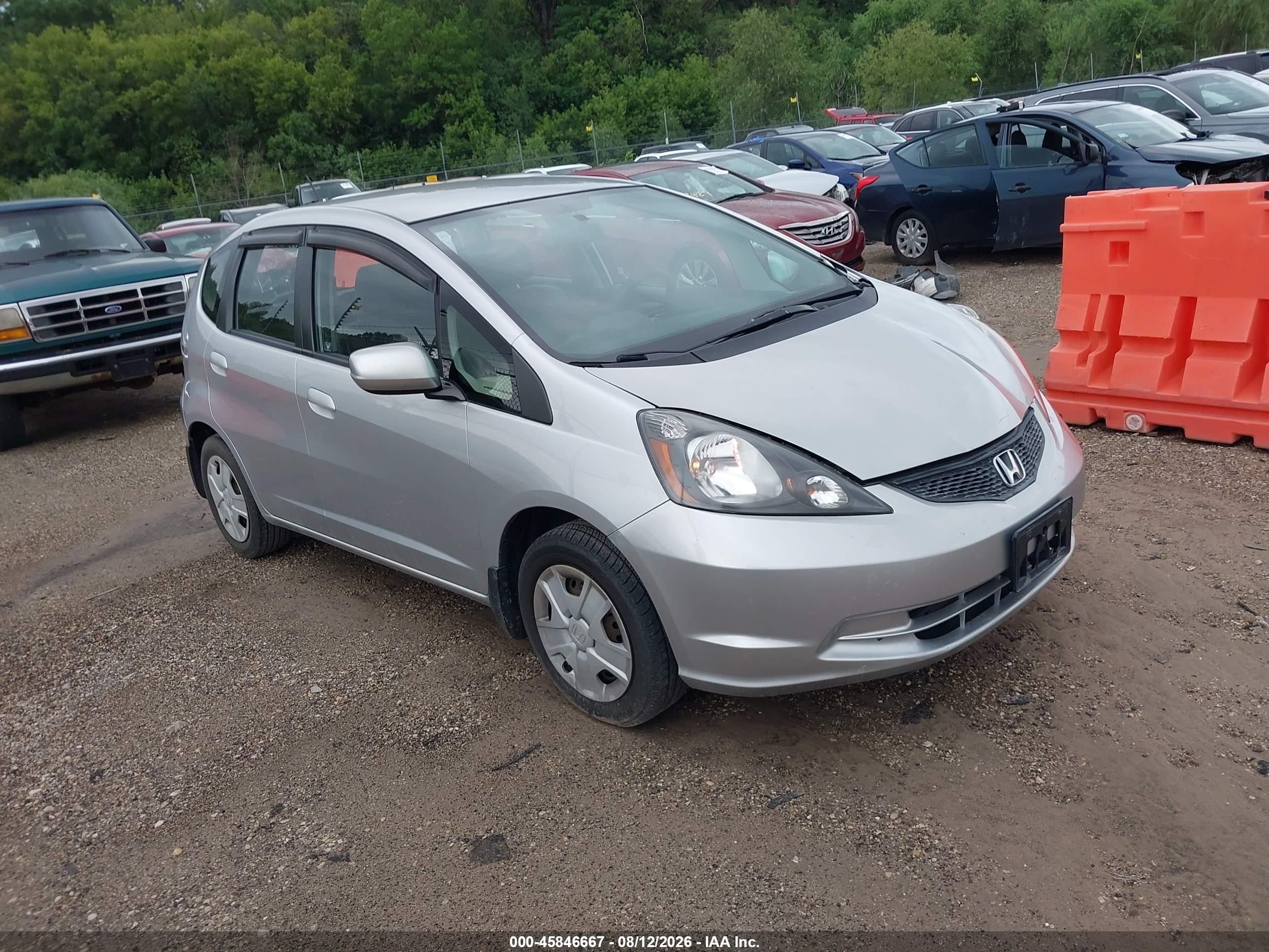 2012 Honda Fit, VIN JHMGE8H3XCC028449 — Normal wear
