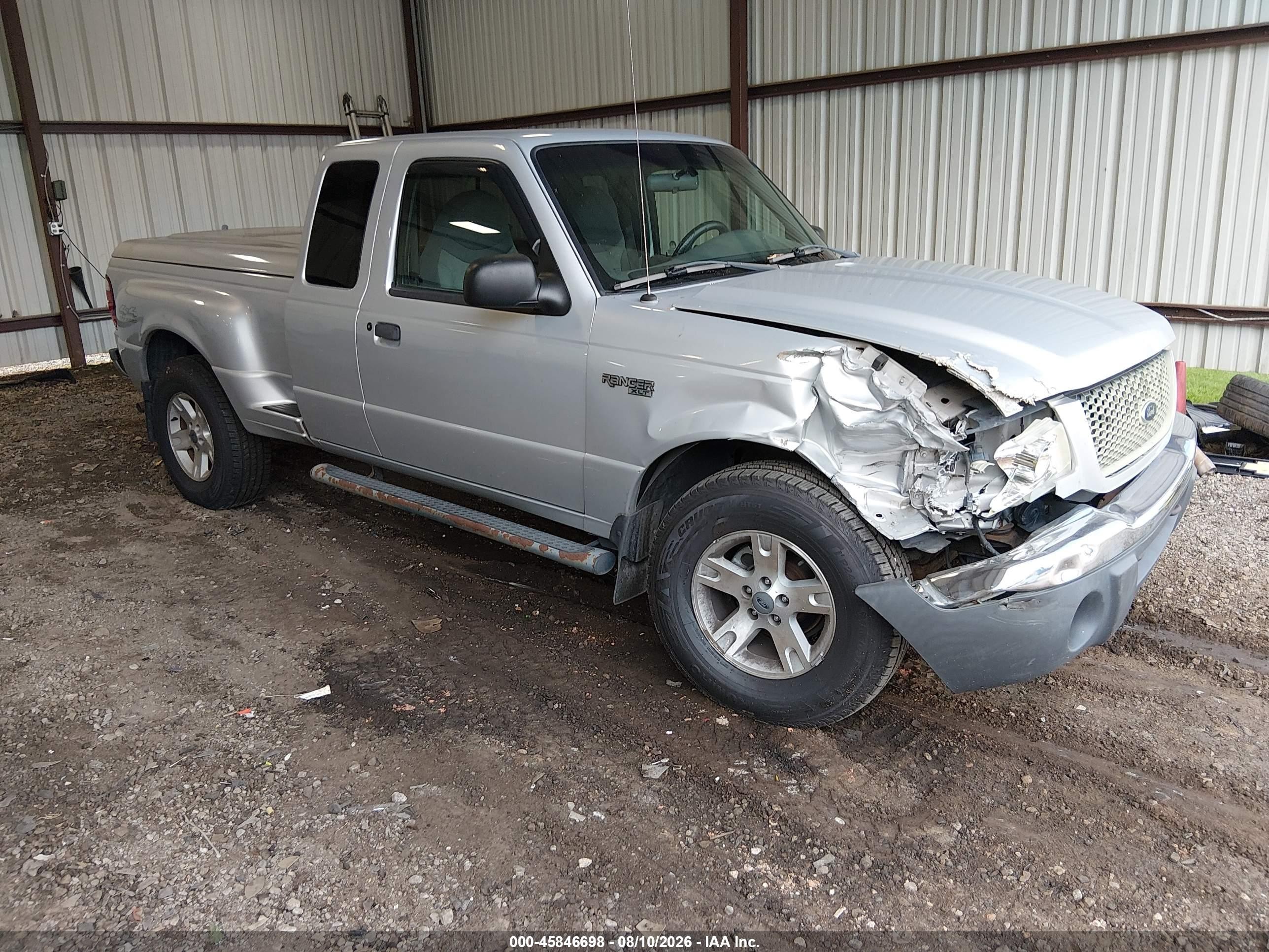 2002 Ford Ranger XL Fleet, VIN 1FTZR45E72TA12074 — Front end