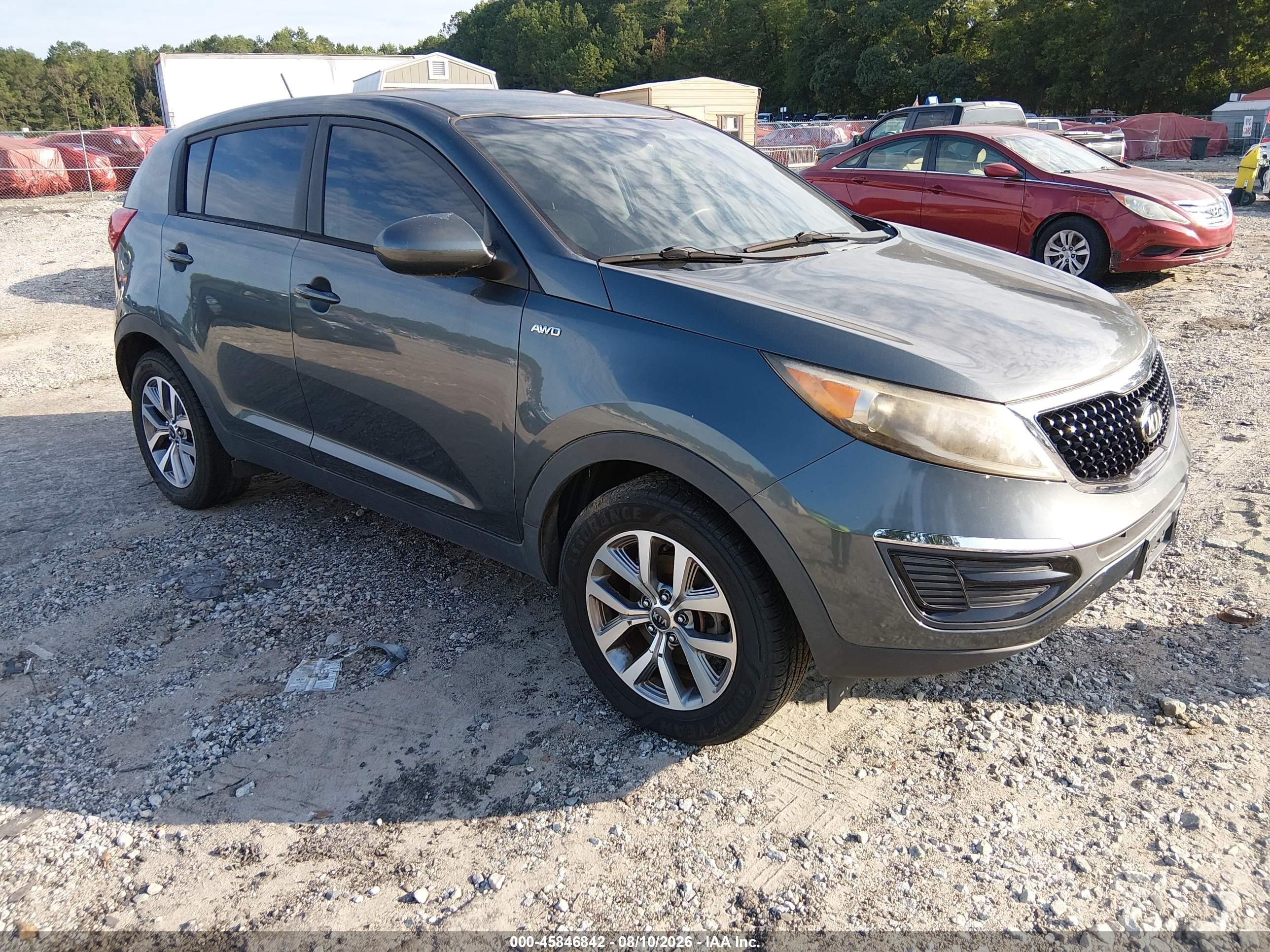 2015 Kia Sportage LX, VIN KNDPBCACXF7722806 — Mechanical