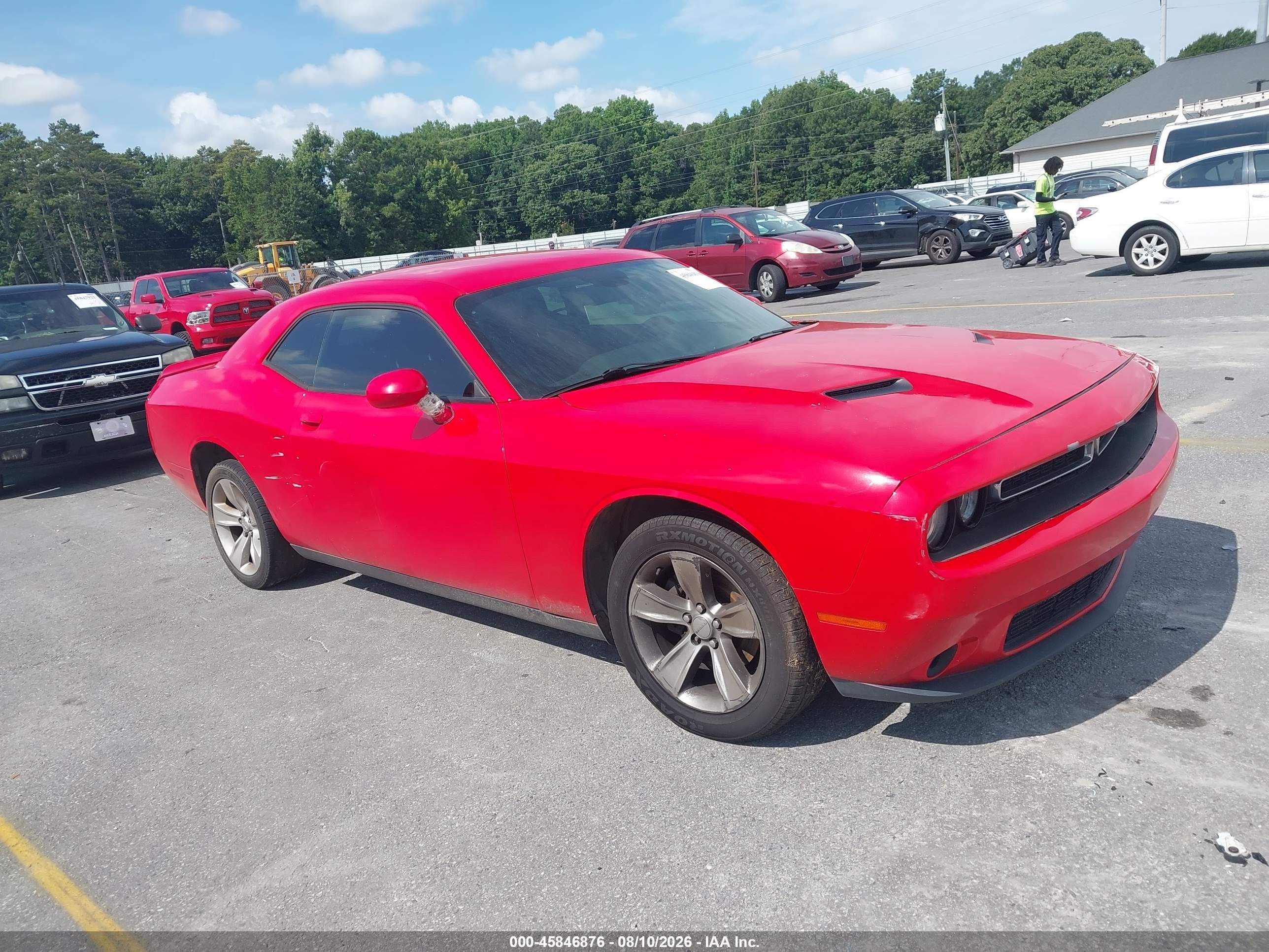 2018 Dodge Challenger SXT Plus, VIN 2C3CDZAG7JH152974 — Обычный износ