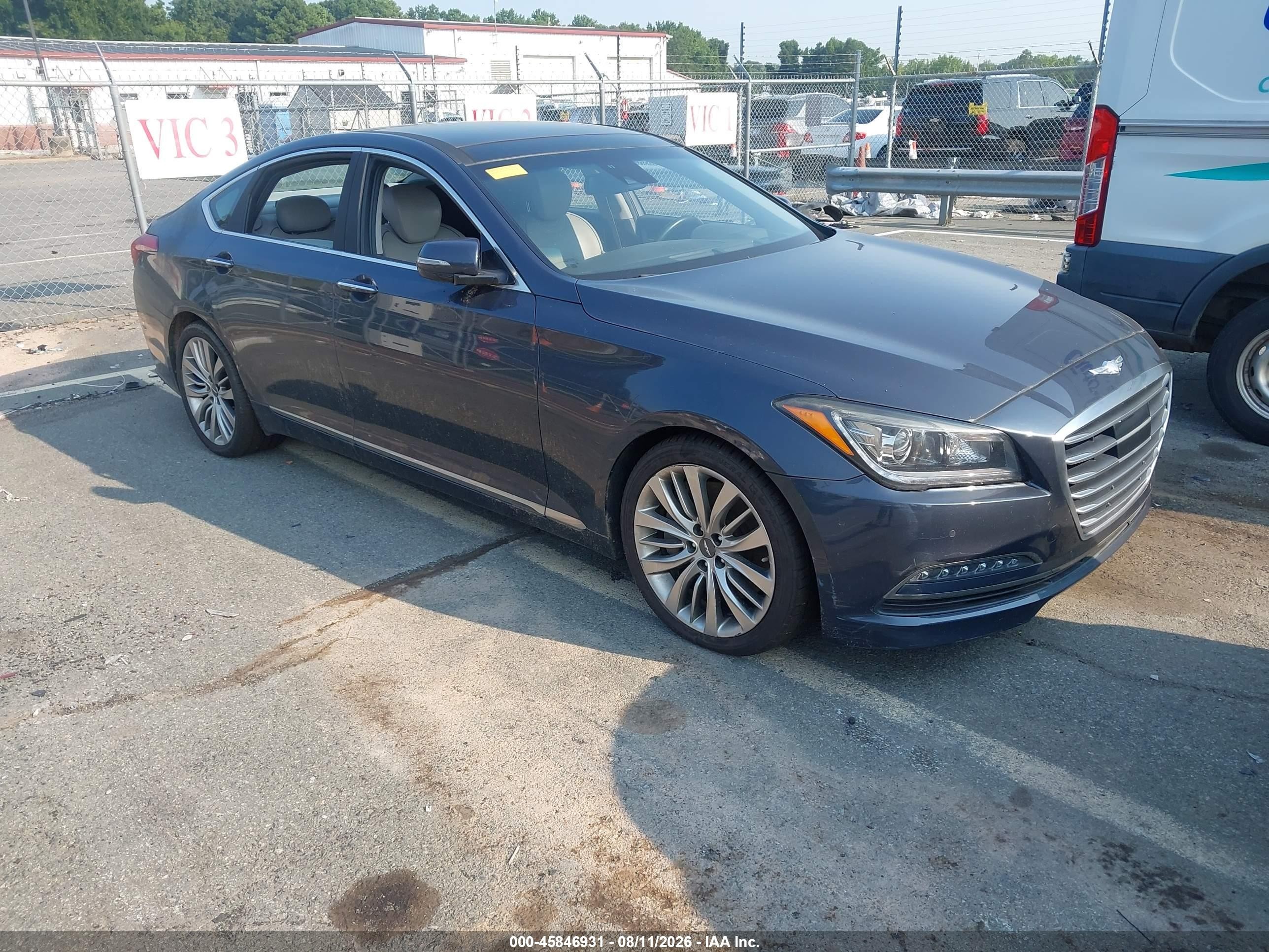 2017 Genesis G80 Ultimate, VIN KMHGN4JF7HU204983 — Normal wear