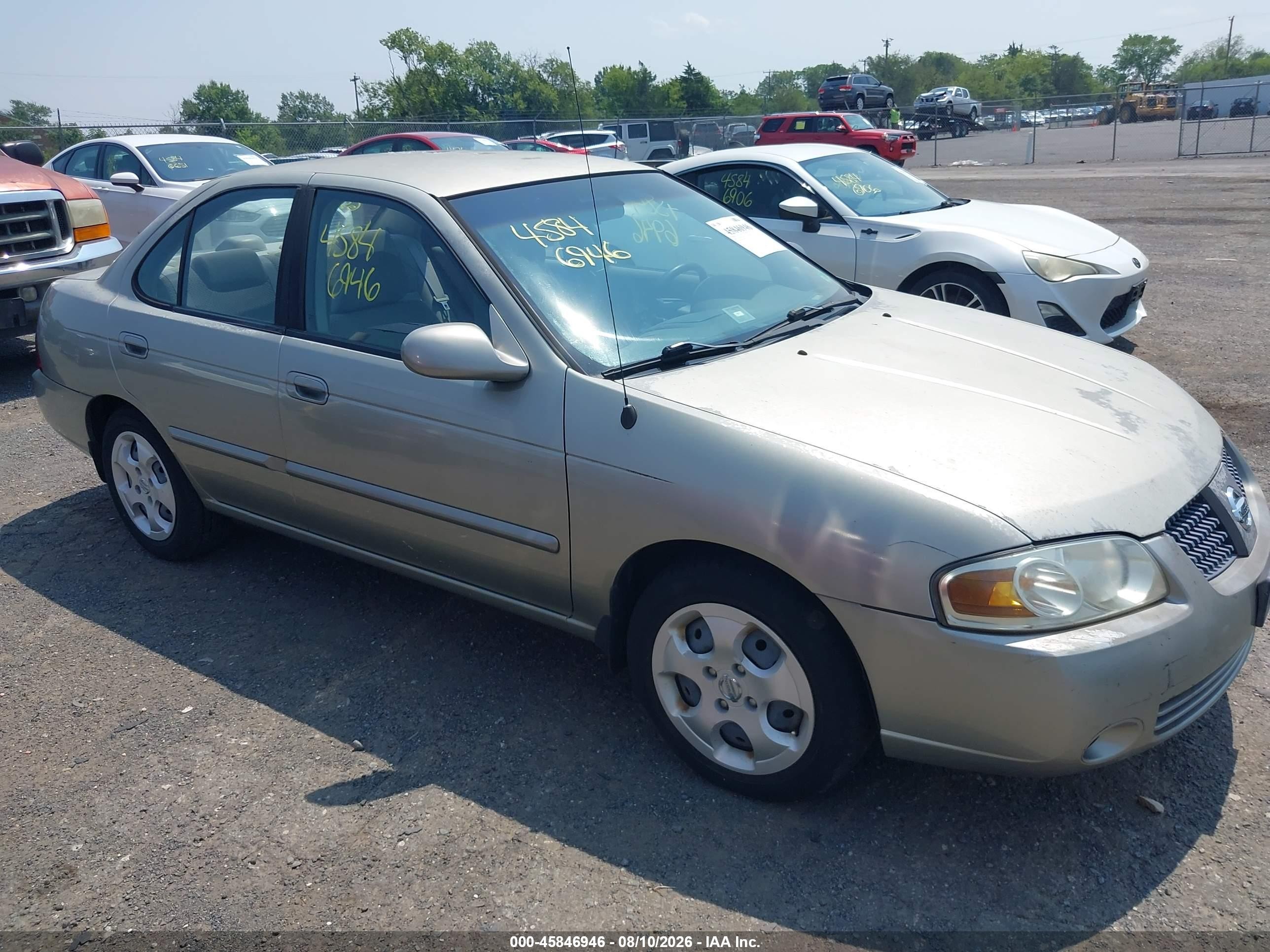 2004 Nissan Sentra S, VIN 3N1CB51D54L825064 — Обычный износ