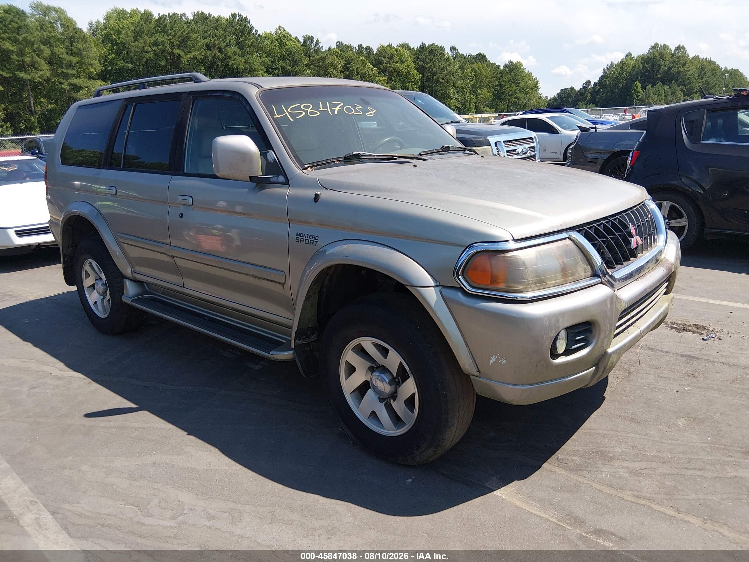2001 Mitsubishi Montero Sport Limited, VIN JA4LS41R41P007712 — Обычный износ
